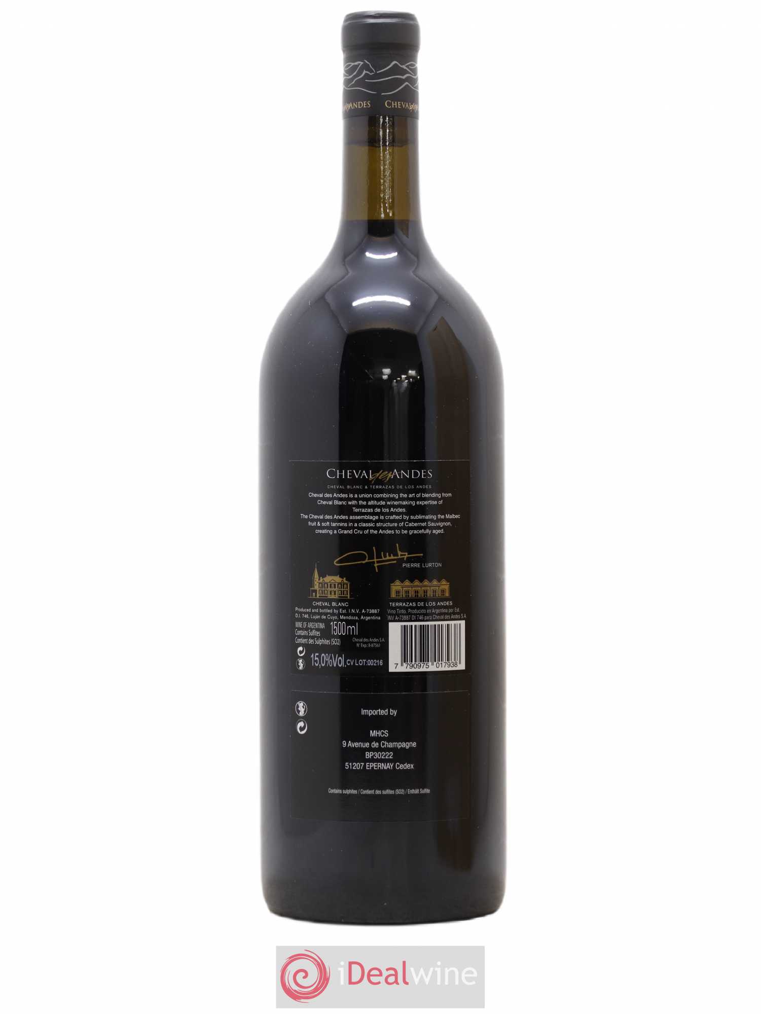Mendoza Cheval des Andes 2011 - Lot de 1 magnum - 2