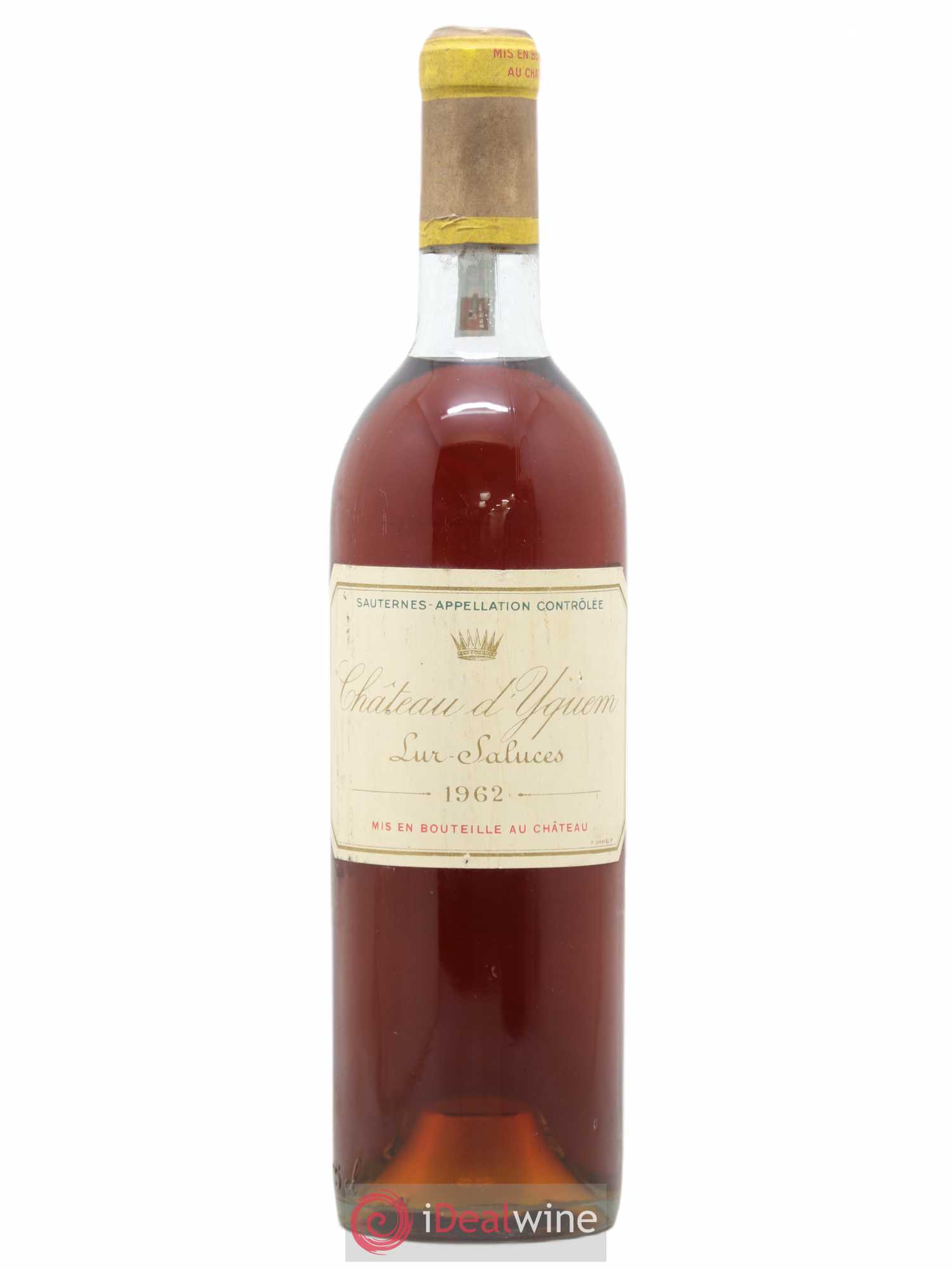 Château d' Yquem 1er Cru Classé Supérieur 1962 - Lotto di 1 bottiglia - 0