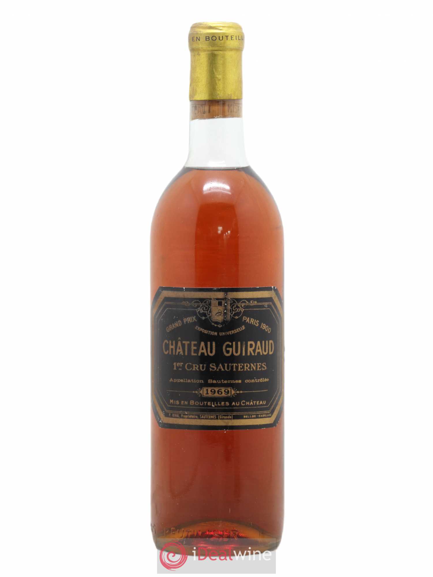 Château Guiraud 1er Grand Cru Classé 1969 - Lotto di 1 bottiglia - 0