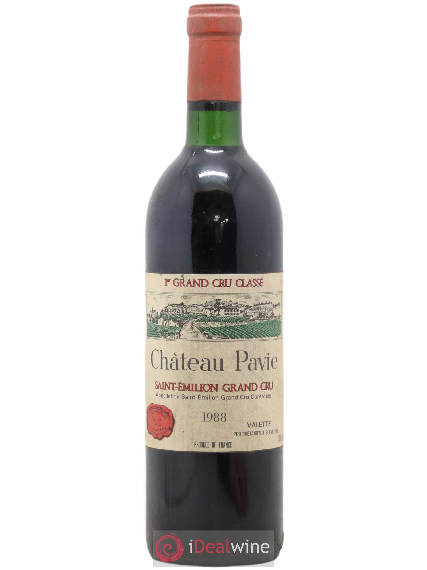 Château Pavie 1er Grand Cru Classé A 1988 - Lot de 1 bouteille - 0