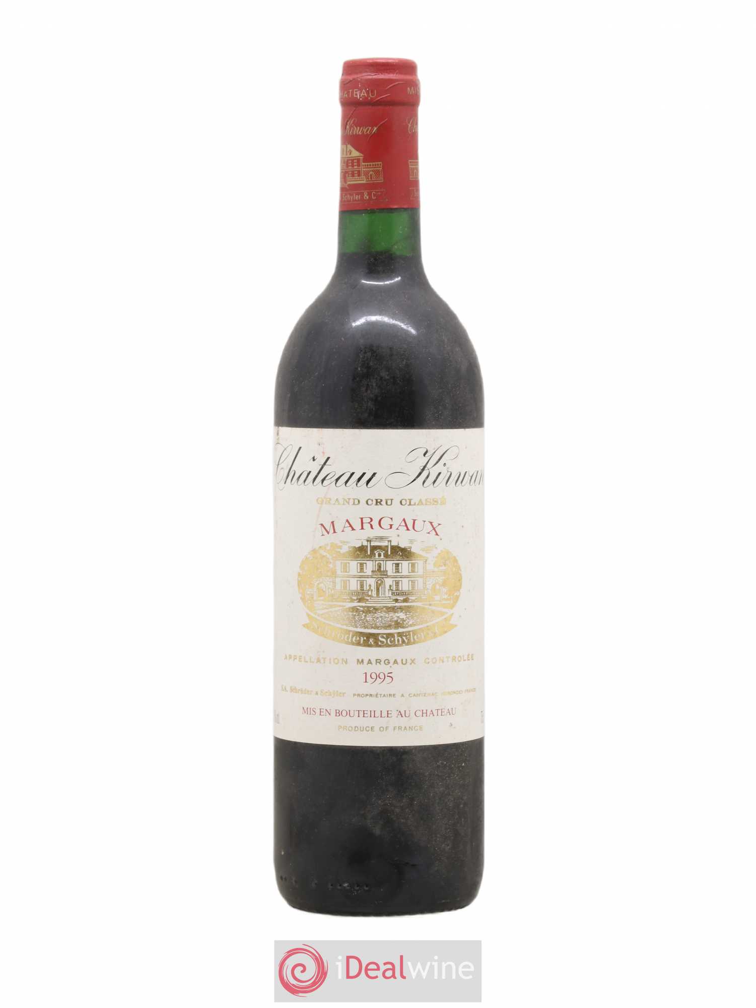 Château Kirwan 3ème Grand Cru Classé 1995 - Lot de 1 bouteille - 0