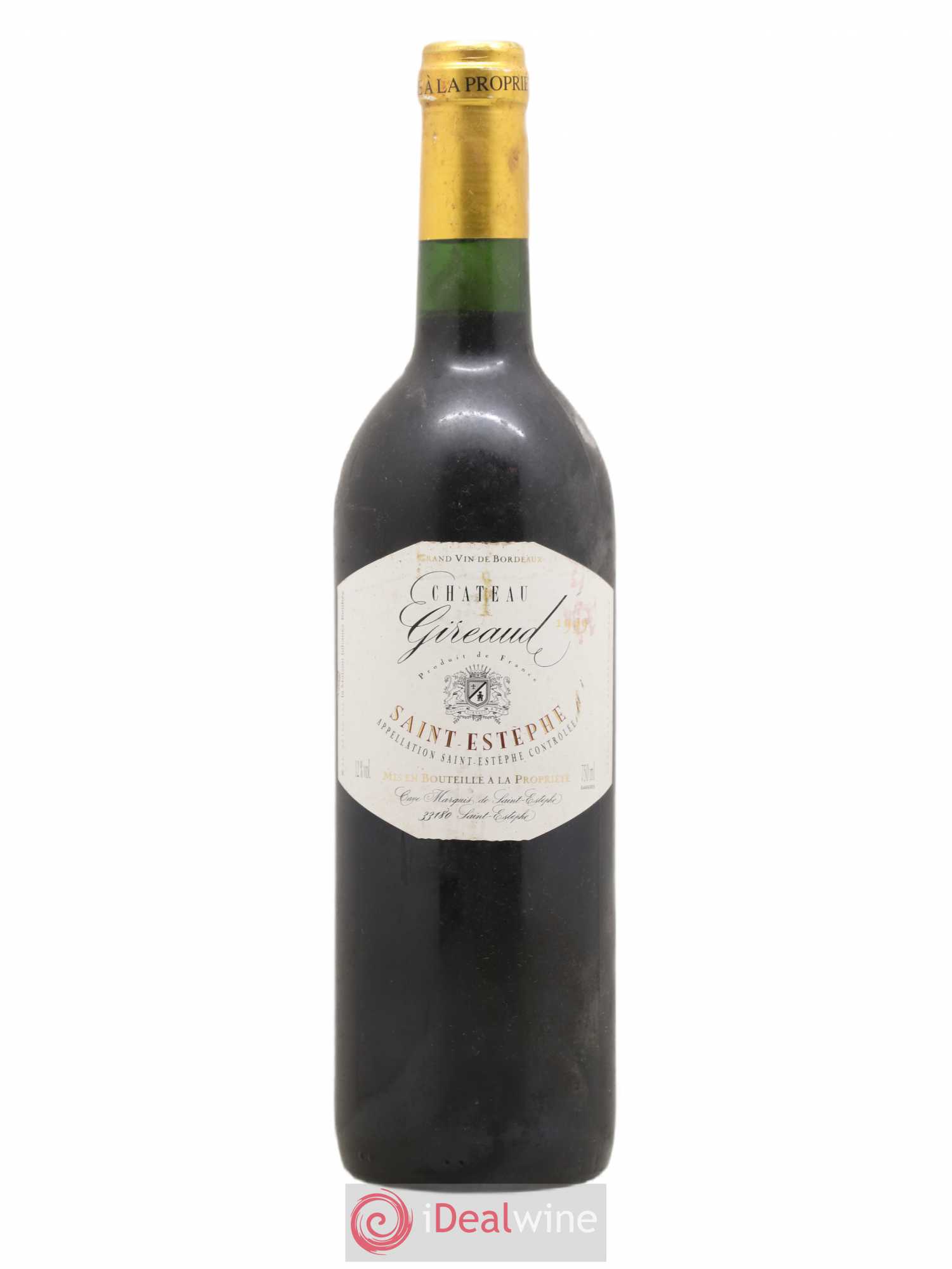 Saint-Estèphe Château Gireaud 1999 - Posten von 1 Flasche - 0