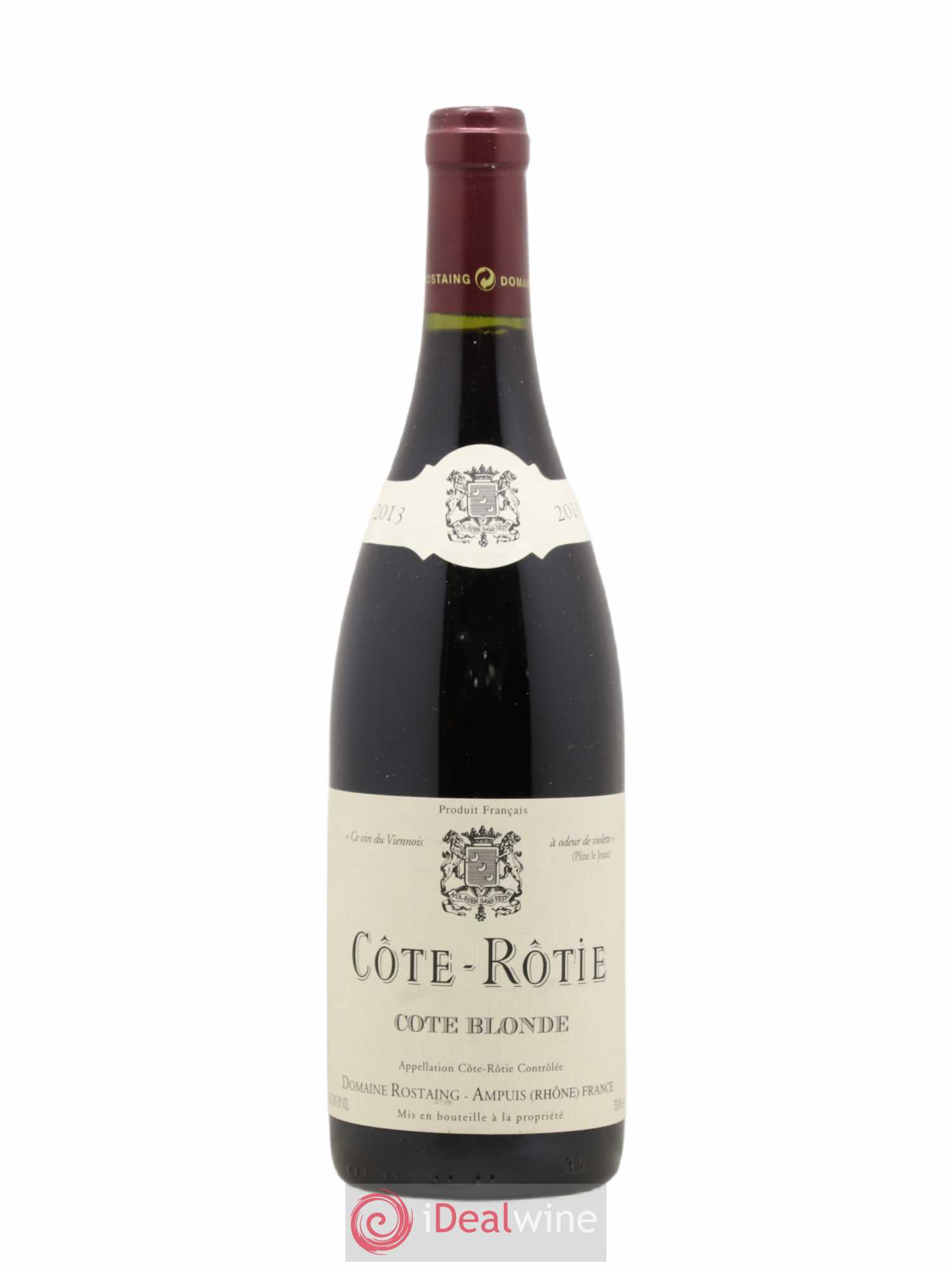 Côte-Rôtie Côte Blonde René Rostaing 2013 - Posten von 1 Flasche - 0