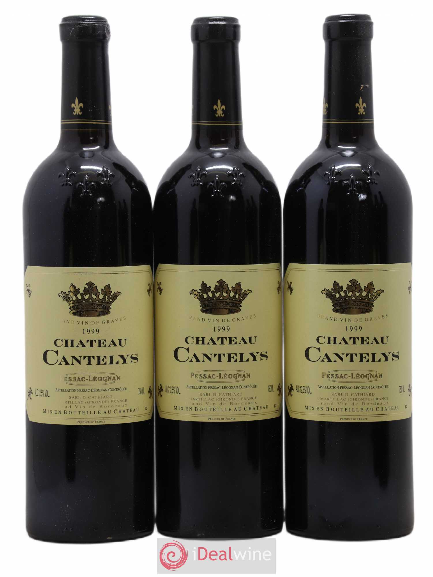 Château Cantelys 1999 - Lot de 6 bouteilles - 1