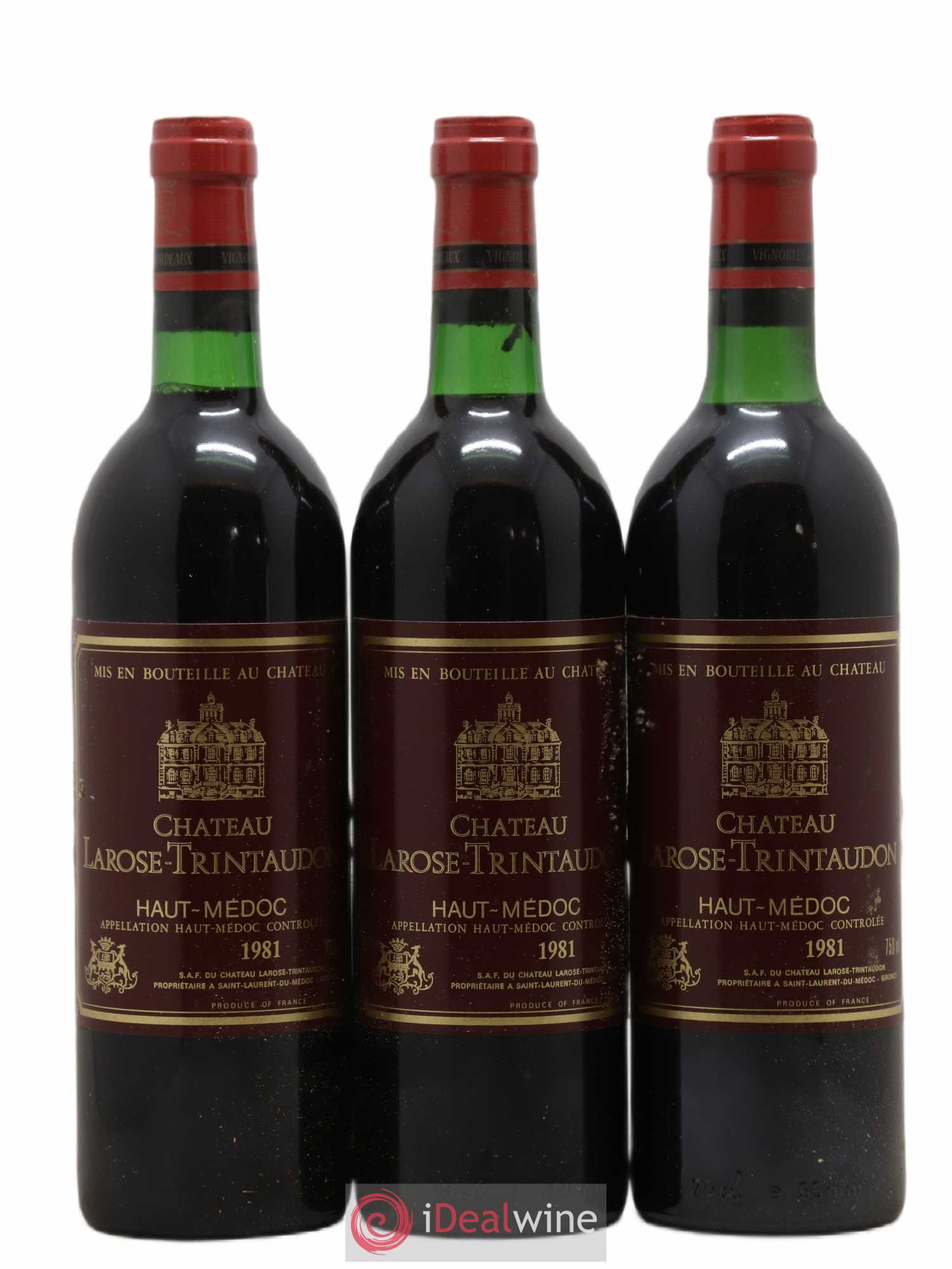 Château Larose Trintaudon Cru Bourgeois 1981 - Lot de 12 bouteilles - 4