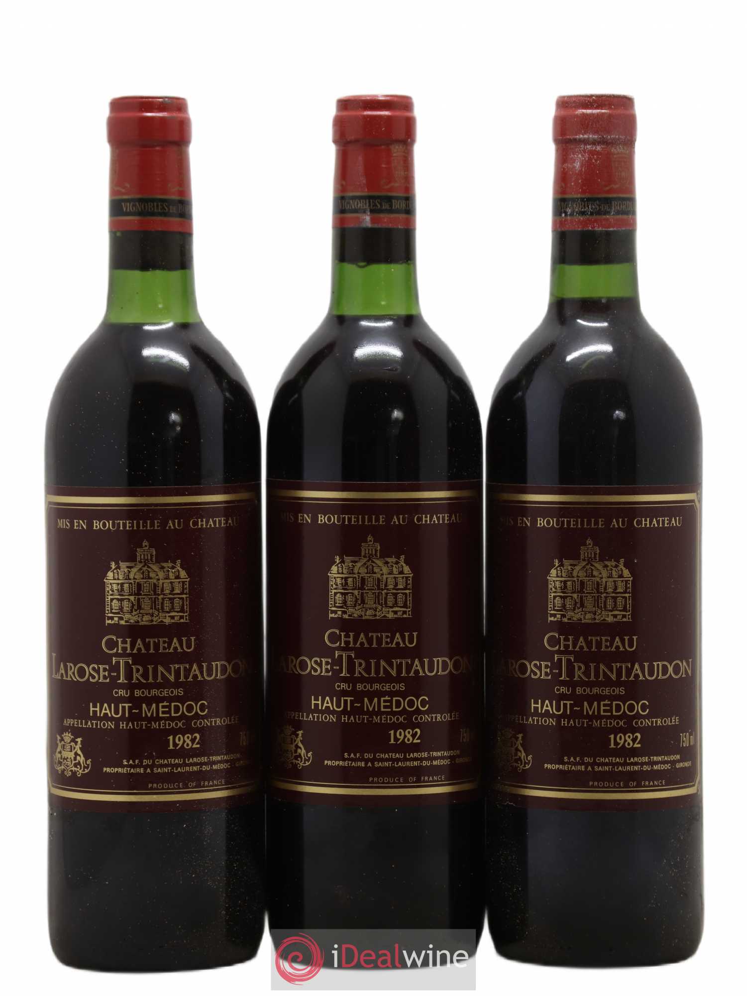 Château Larose Trintaudon Cru Bourgeois 1982 - Lot de 11 bouteilles - 3
