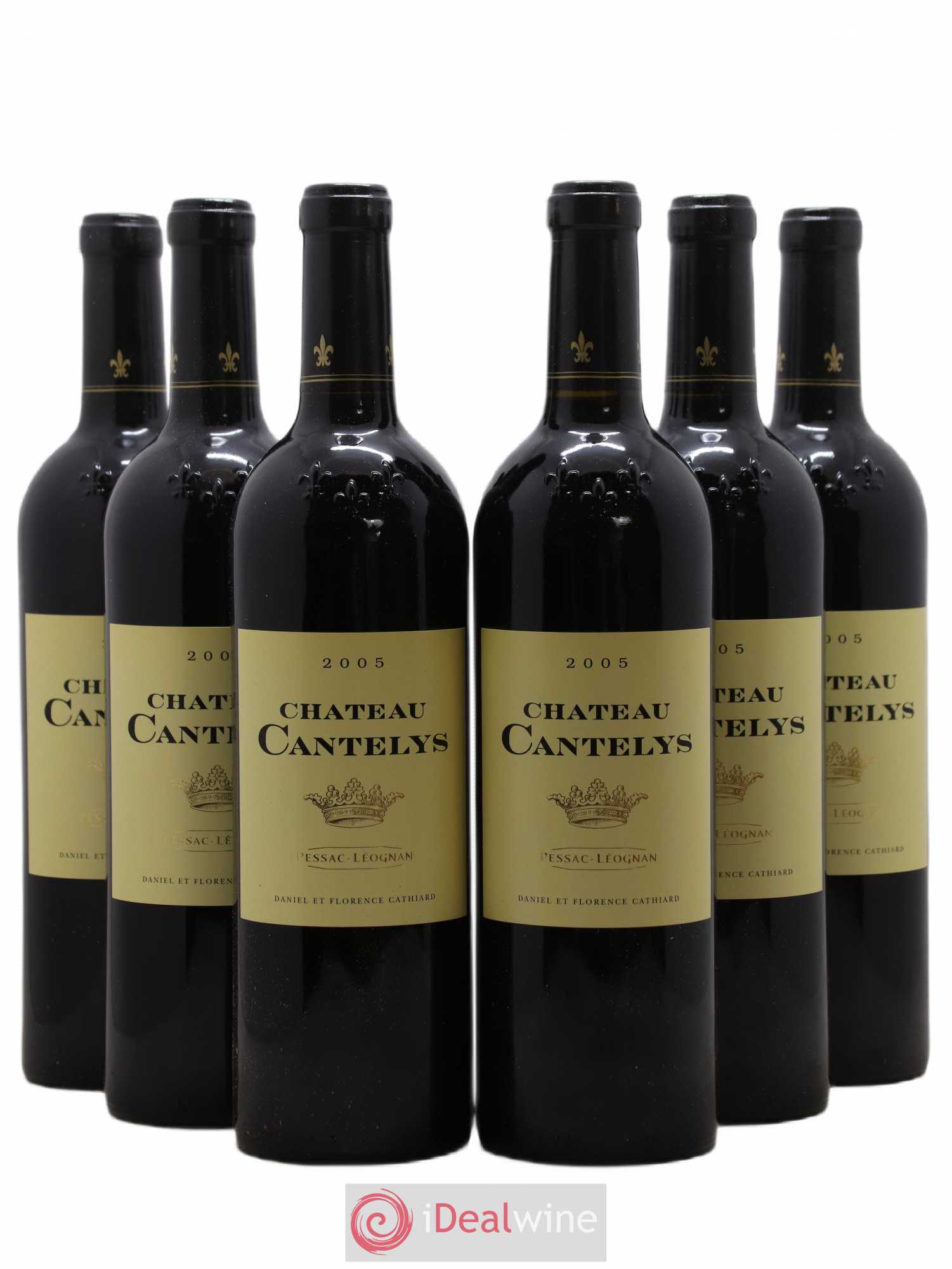 Château Cantelys 2005 - Lot de 6 bouteilles - 0