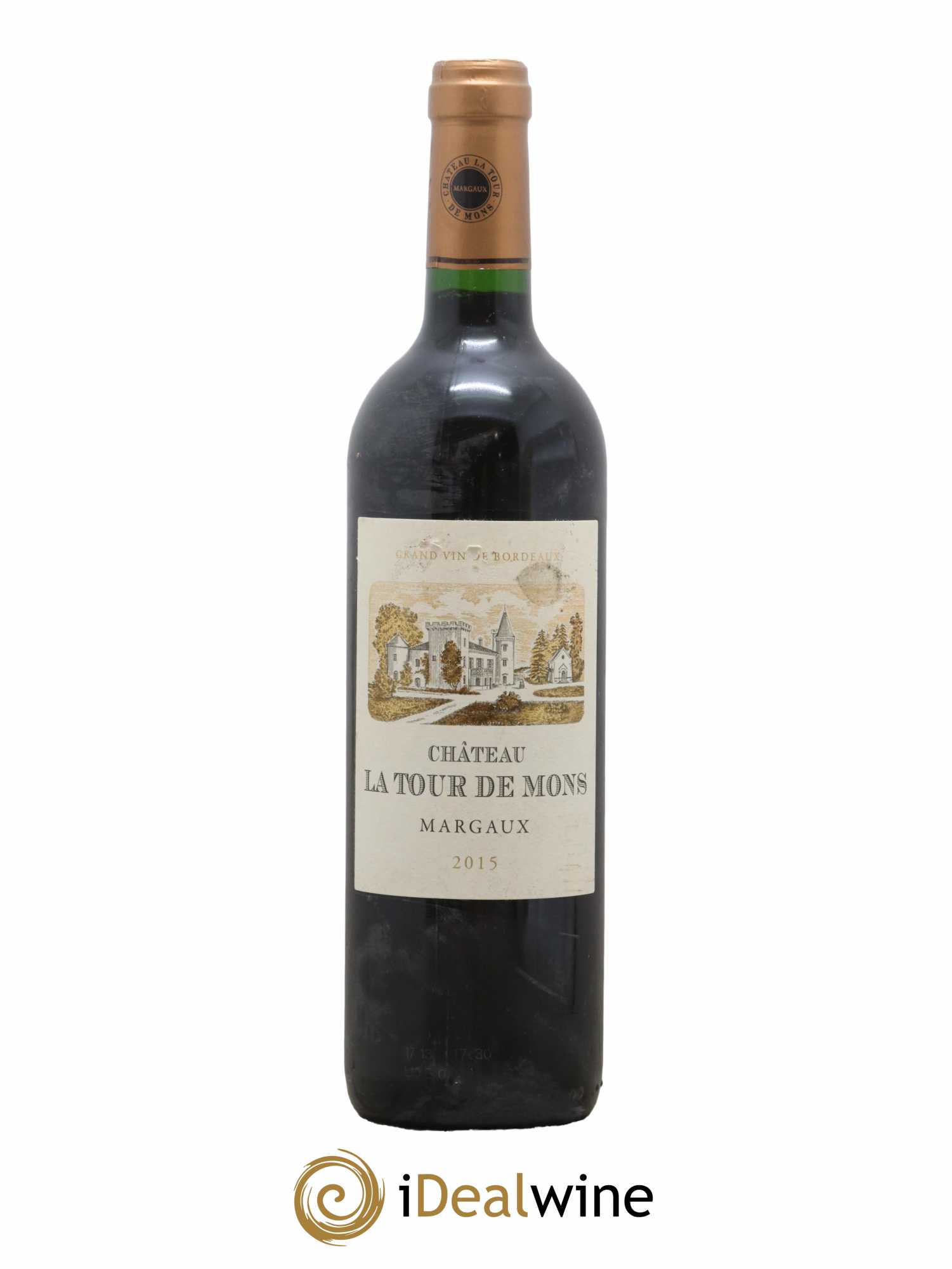 Château la Tour de Mons Cru Bourgeois 2015 - Lot de 1 bouteille - 0