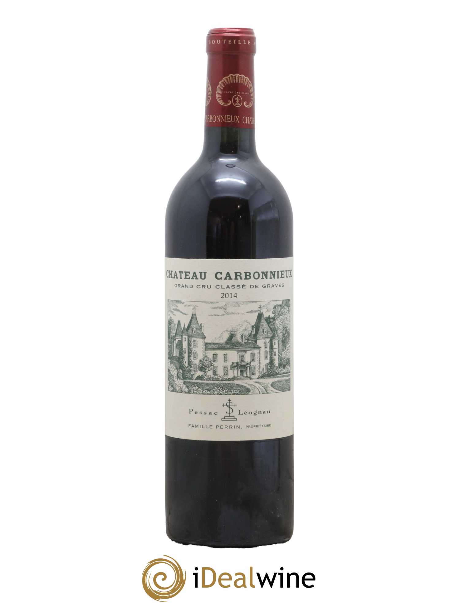 Château Carbonnieux Cru Classé de Graves 2014 - Lot de 1 bouteille - 0