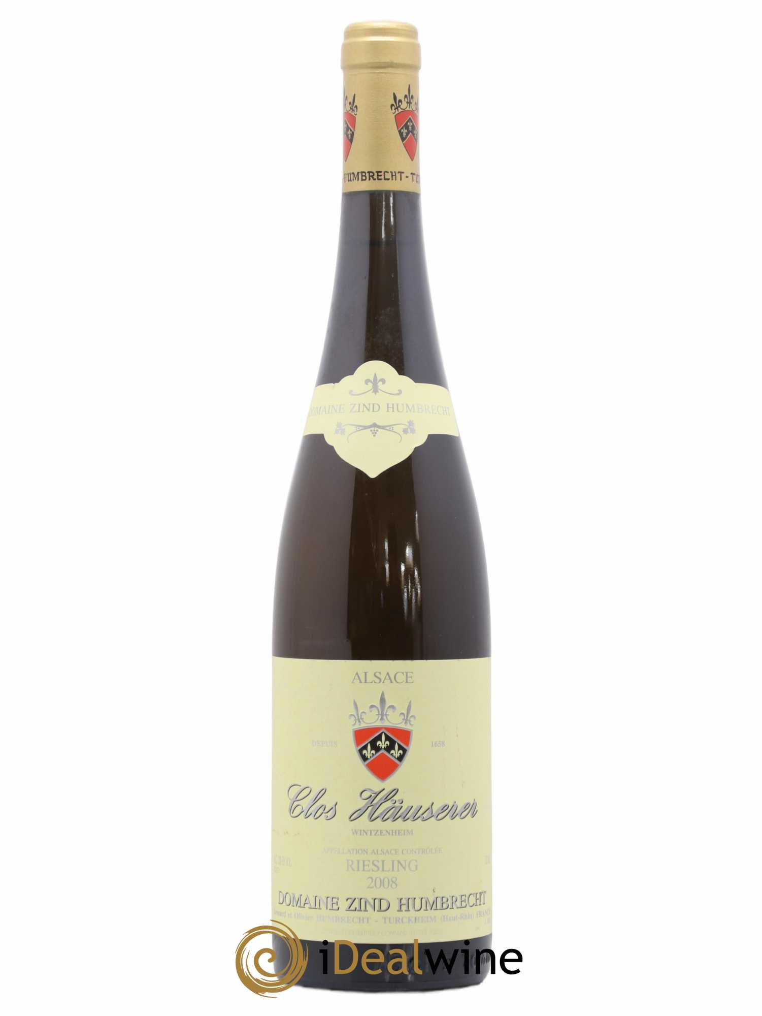 Alsace Riesling Clos Hauserer Zind-Humbrecht (Domaine) 2008 - Lot de 1 bouteille - 0