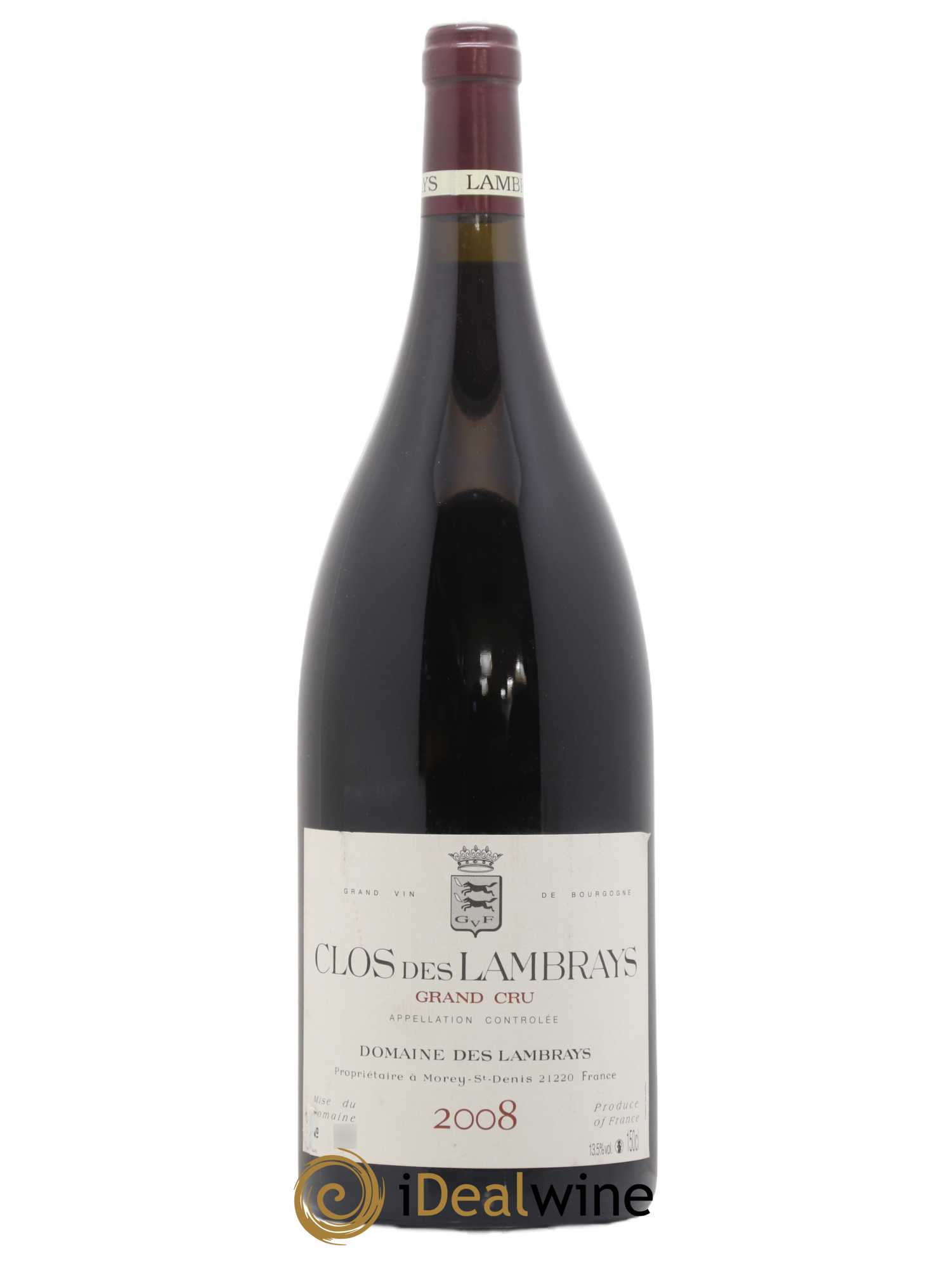 Clos des Lambrays Grand Cru Domaine des Lambrays 2008 - Lot de 1 magnum - 0