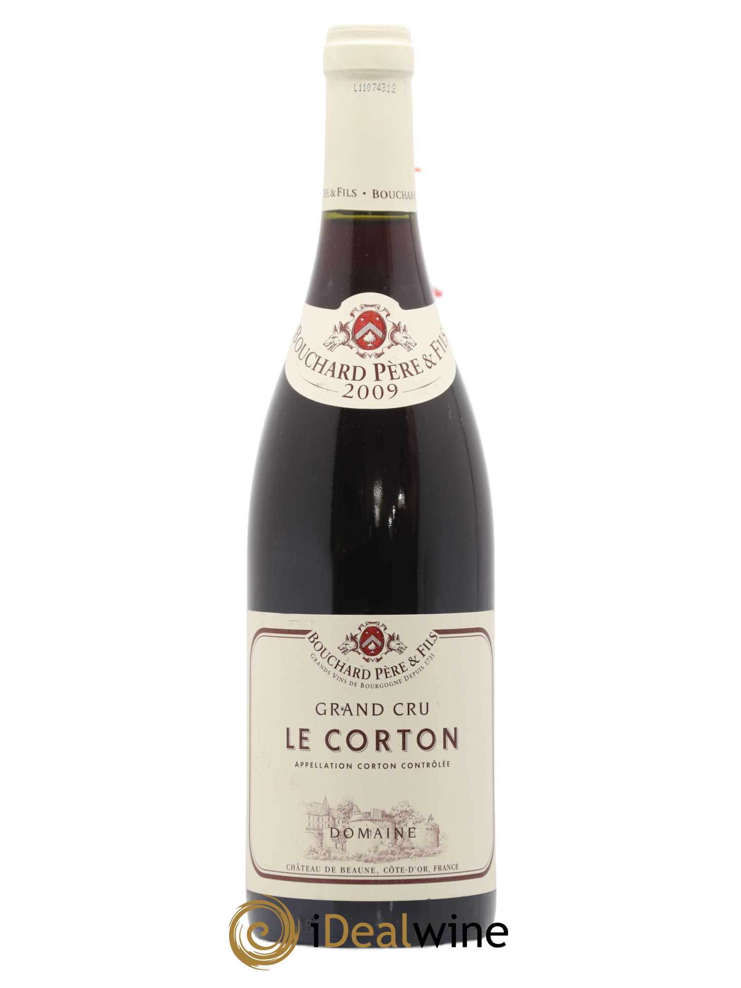Corton Grand Cru Le Corton Bouchard Père & Fils 2009 - Lot de 1 bouteille - 0
