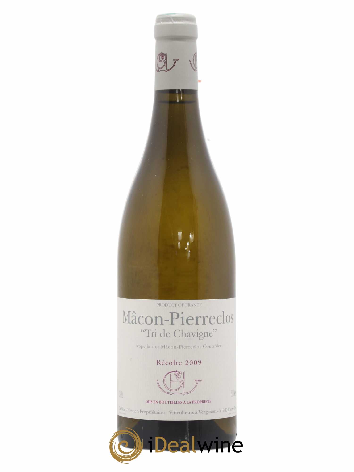 Mâcon-Pierreclos Tri de Chavigne Guffens-Heynen 2009 - Lot de 1 bouteille - 0