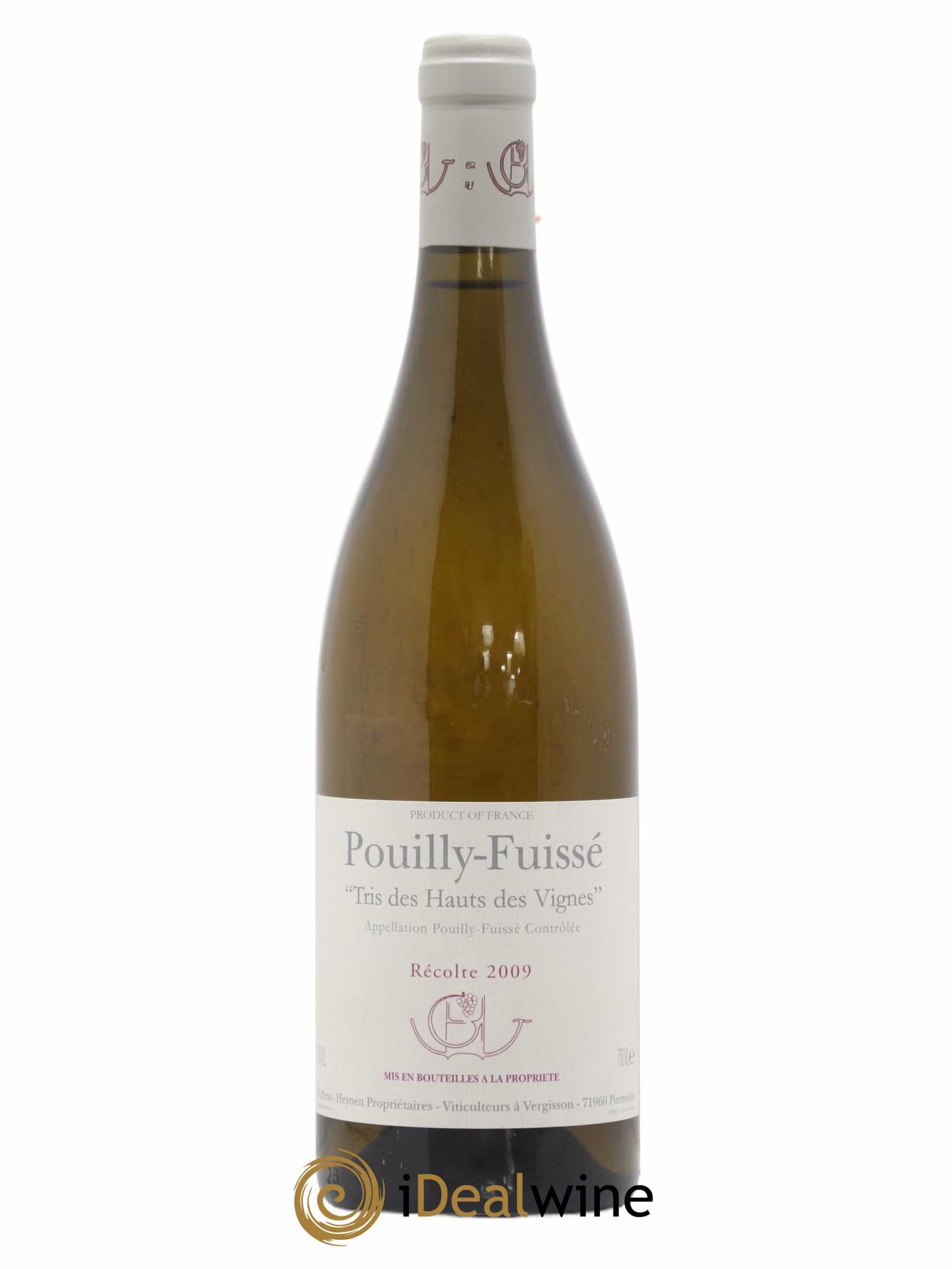 Pouilly-Fuissé Tris des Hauts des Vignes Guffens-Heynen 2009 - Lot de 1 bouteille - 0
