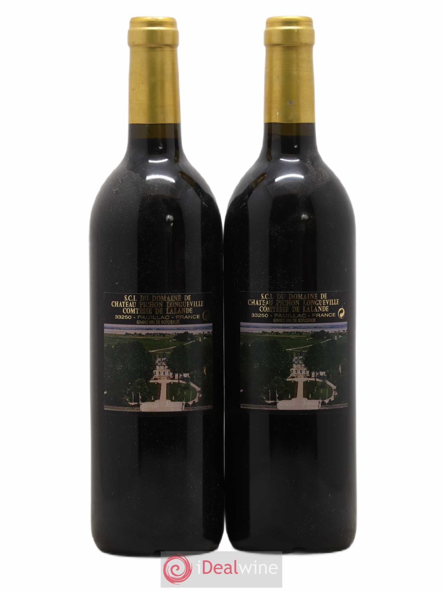 Château Pichon Longueville Comtesse de Lalande 2ème Grand Cru Classé 2000 - Lot de 2 bouteilles - 1