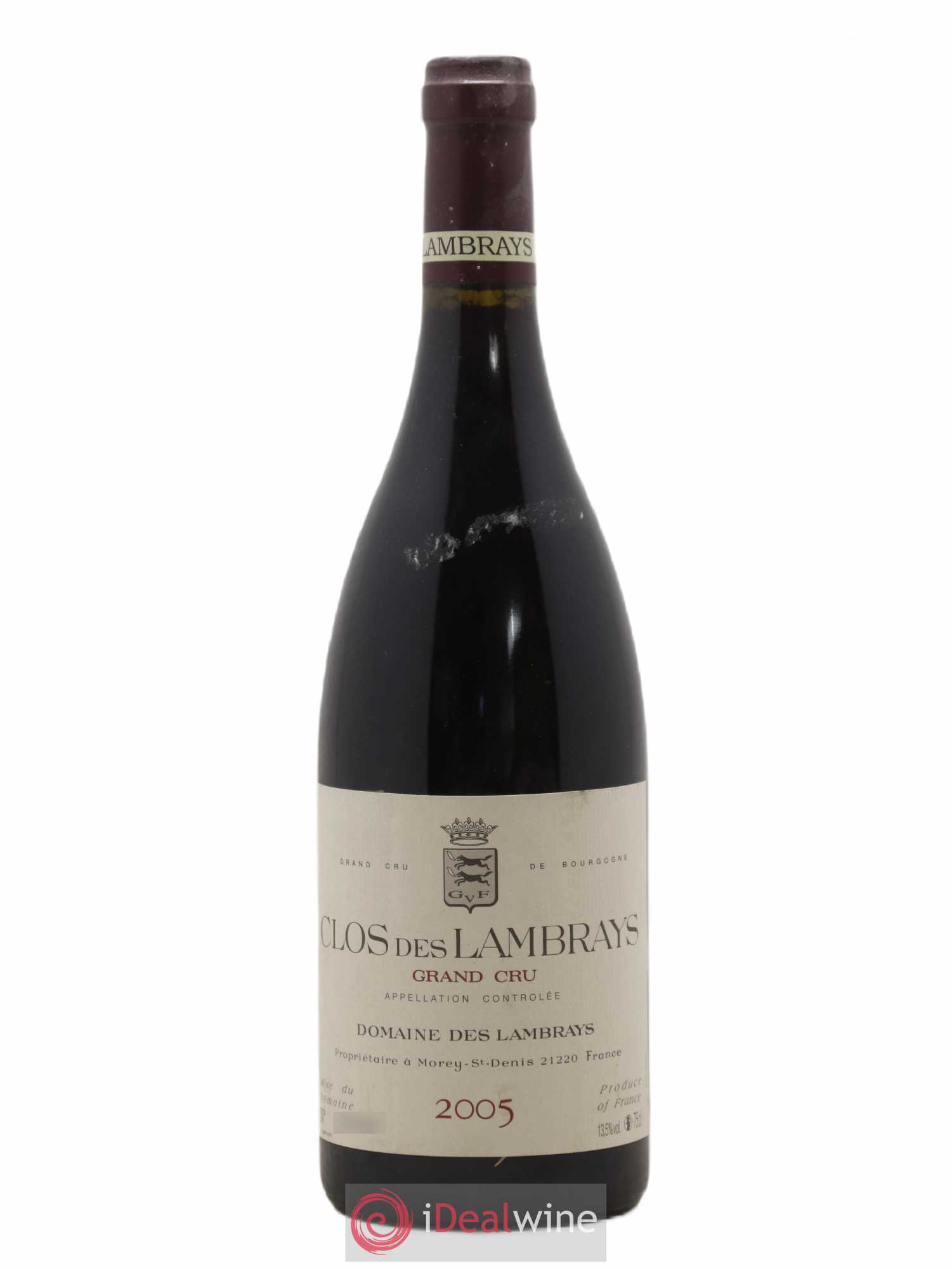 Clos des Lambrays Grand Cru Domaine des Lambrays 2005 - Lot de 1 bouteille - 0