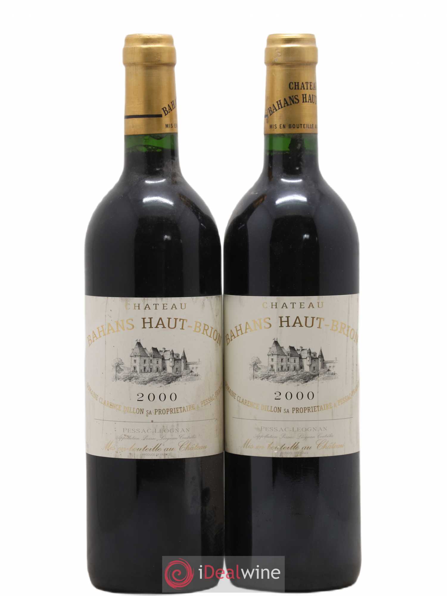 Clarence (Bahans) de Haut-Brion Second Vin 2000 - Lot de 2 bouteilles - 0