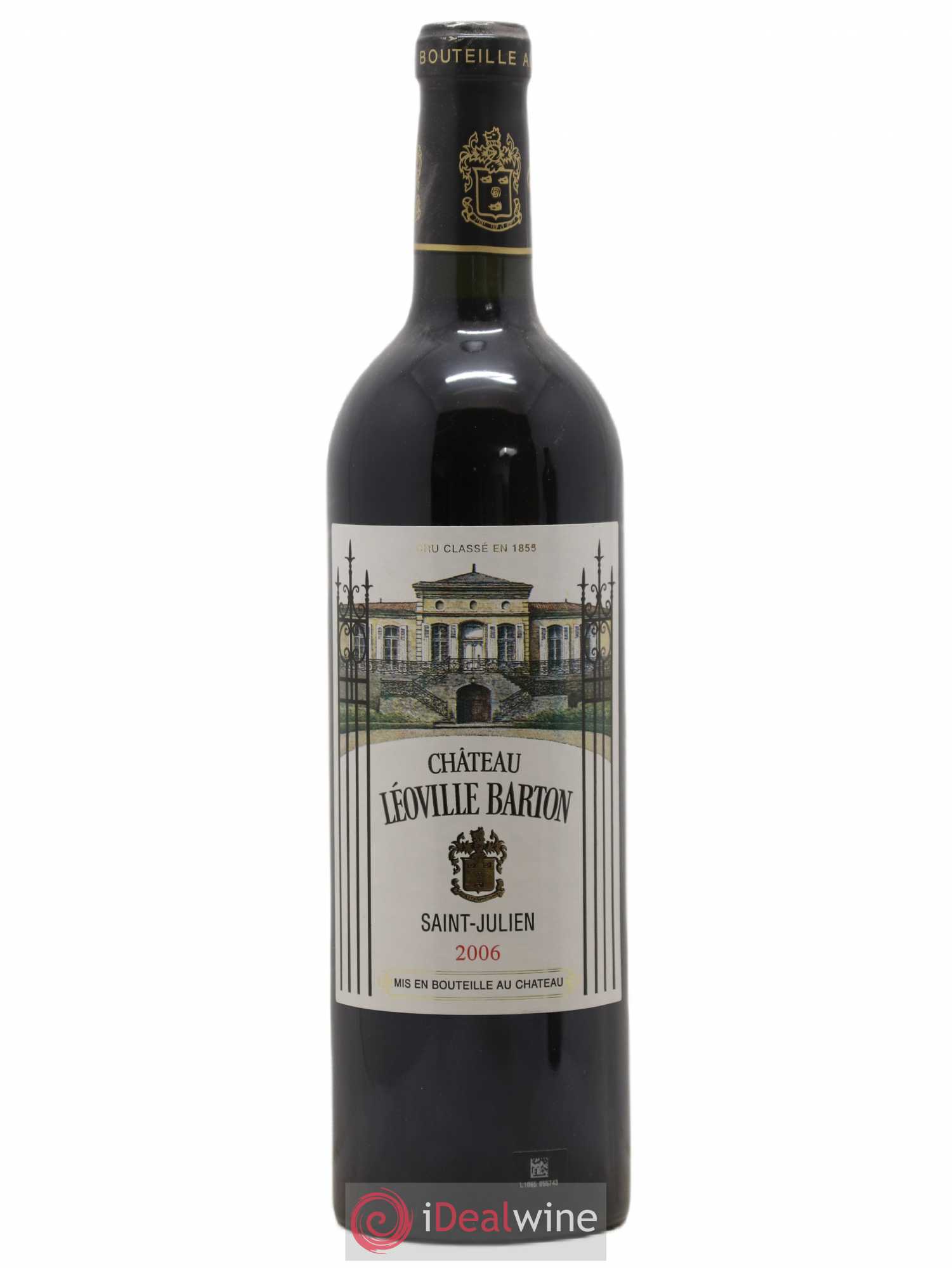 Château Léoville Barton 2ème Grand Cru Classé 2006 - Lot de 1 bouteille - 0