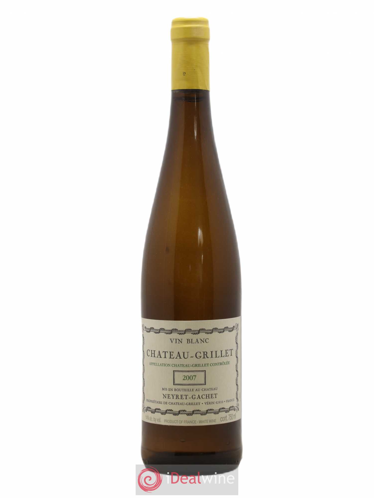 Château Grillet Château-Grillet 2007 - Lot de 1 bouteille - 0
