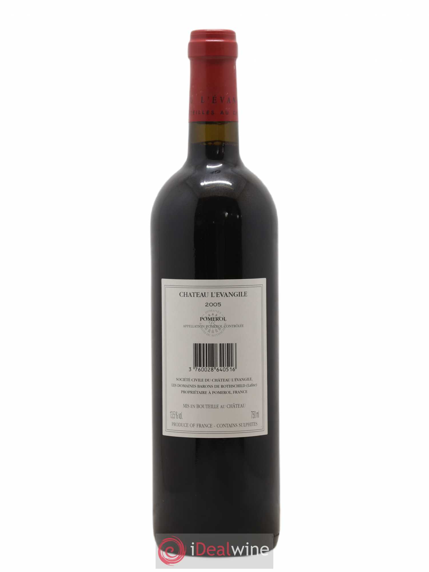 Château l' Évangile 2005 - Lot de 1 bouteille - 1