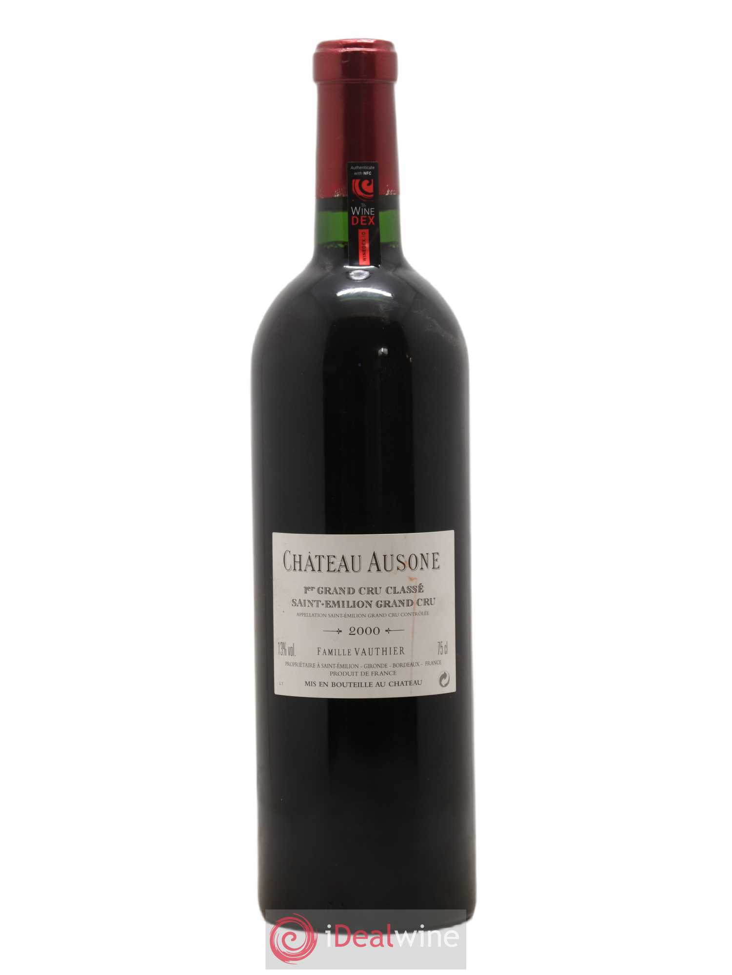 Château Ausone 1er Grand Cru Classé A 2000 - Lot de 1 bouteille - 1