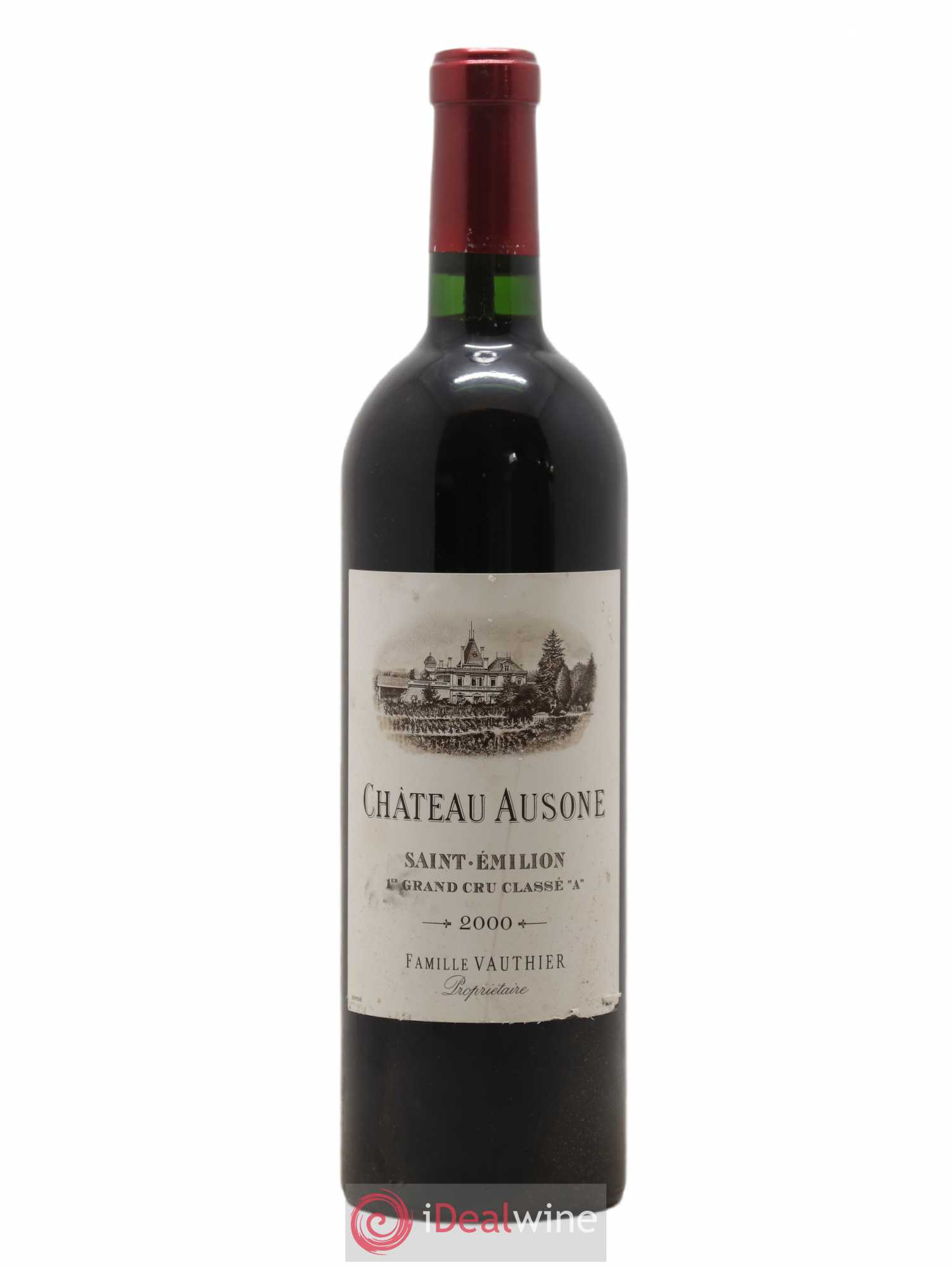 Château Ausone 1er Grand Cru Classé A 2000 - Lot de 1 bouteille - 0