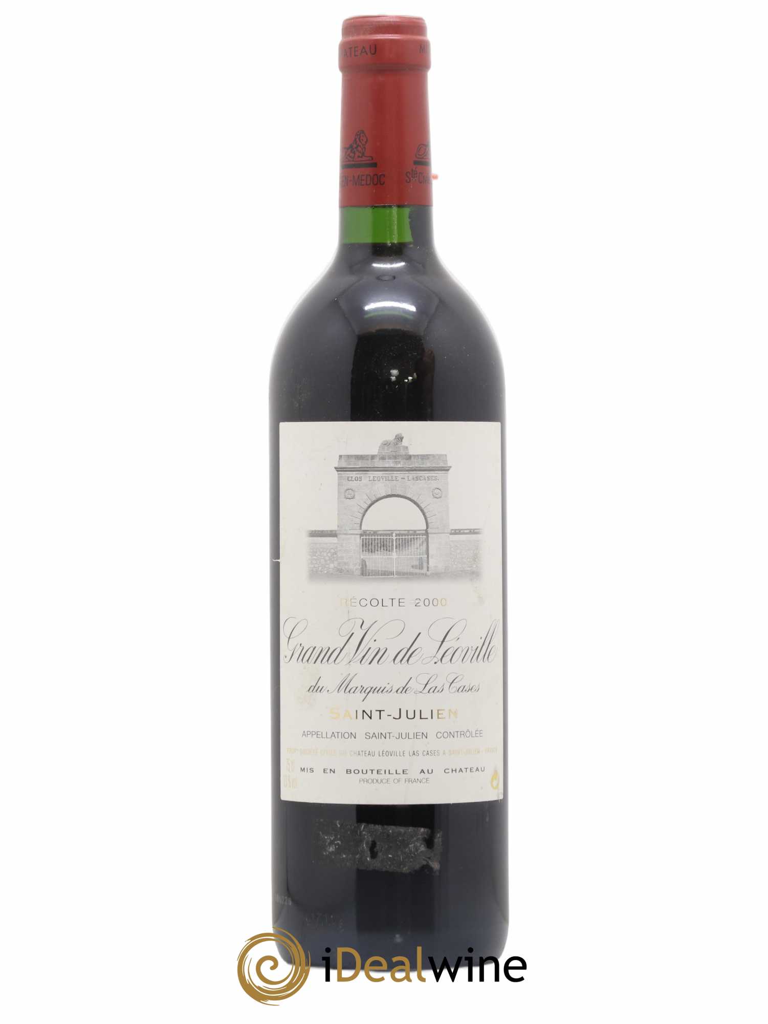Château Léoville Las Cases 2ème Grand Cru Classé 2000 - Lot de 1 bouteille - 0
