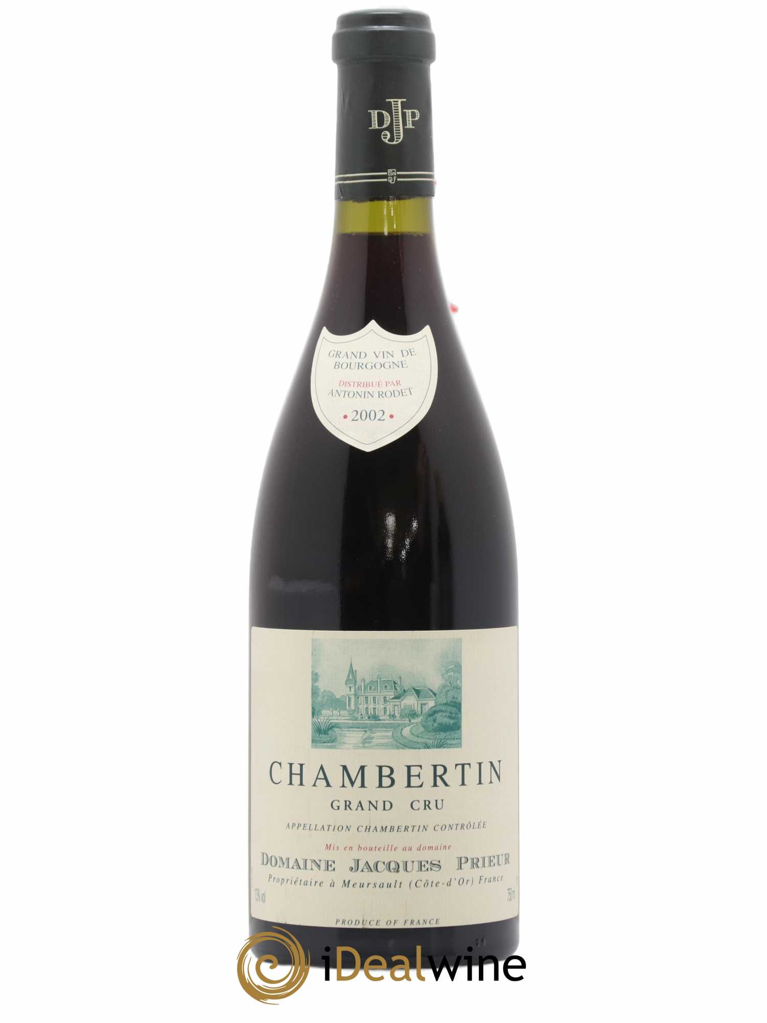 Chambertin Grand Cru Jacques Prieur (Domaine) 2002 - Lot de 1 bouteille - 0