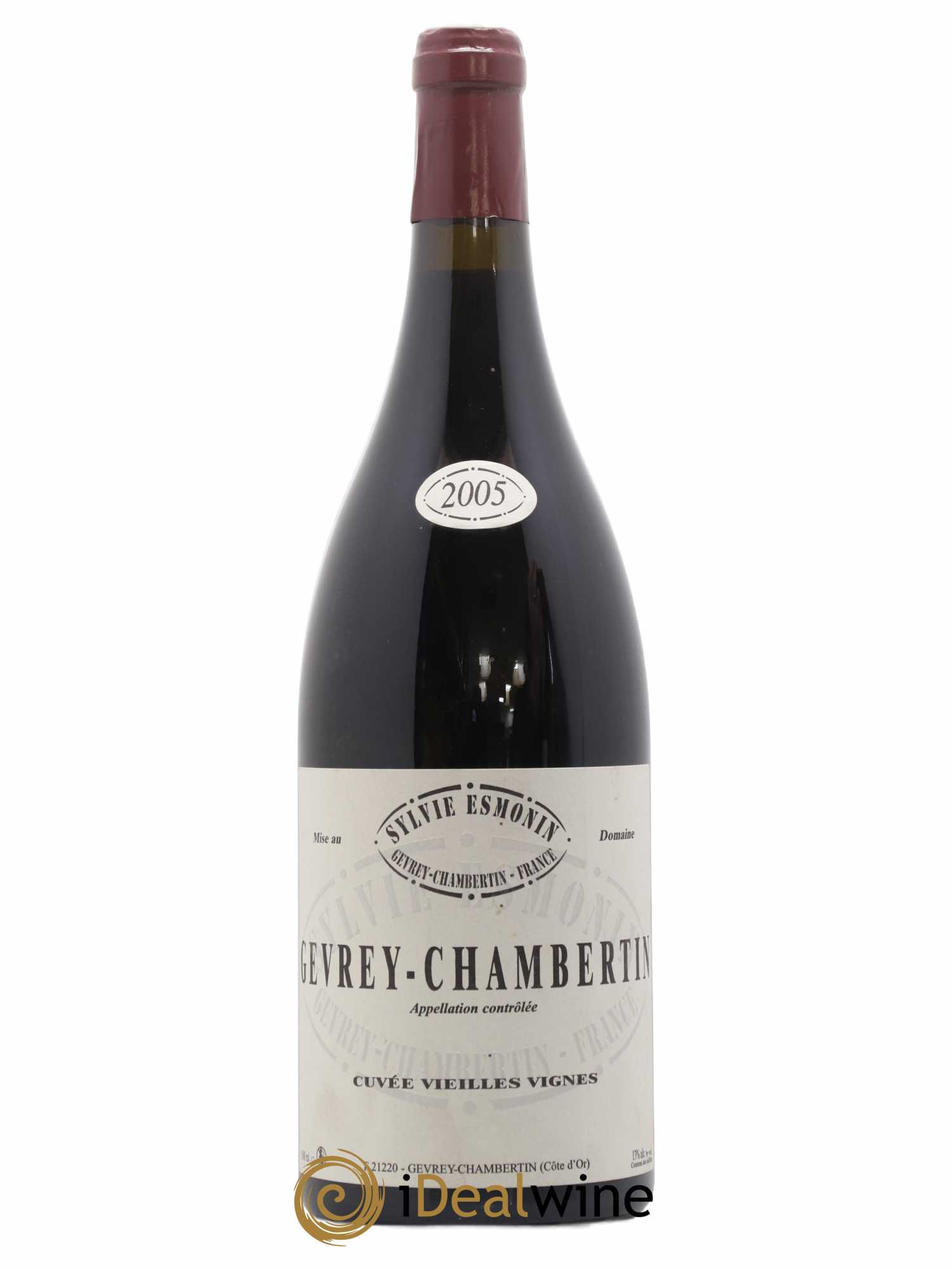 Gevrey-Chambertin Vieilles Vignes Sylvie Esmonin 2005 - Lot de 1 magnum - 0