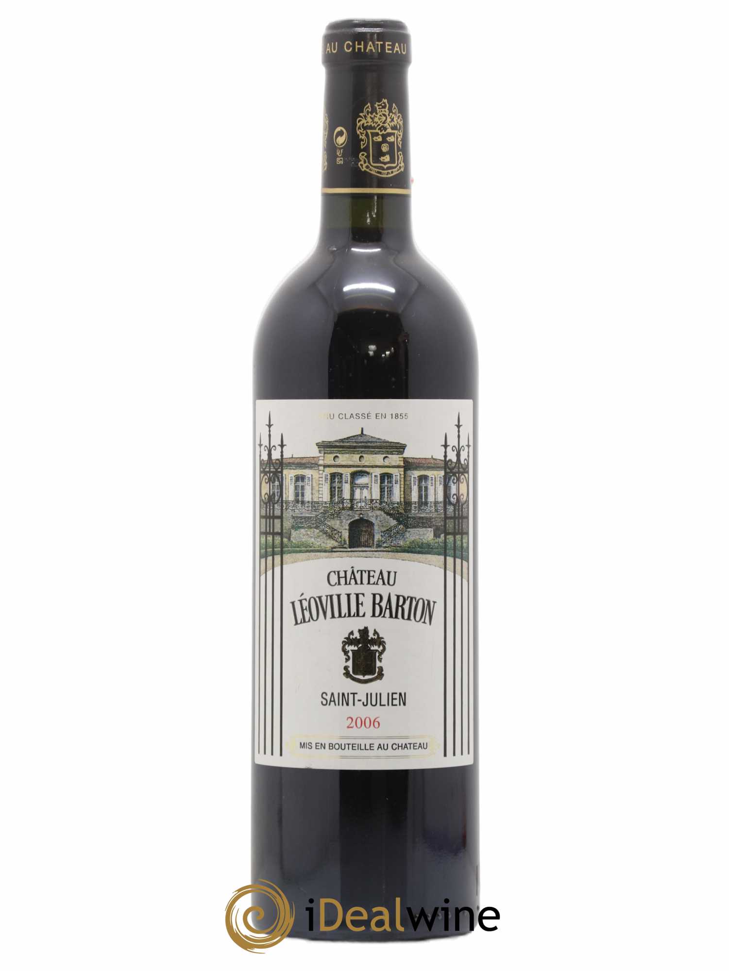 Château Léoville Barton 2ème Grand Cru Classé 2006 - Lot de 1 bouteille - 0