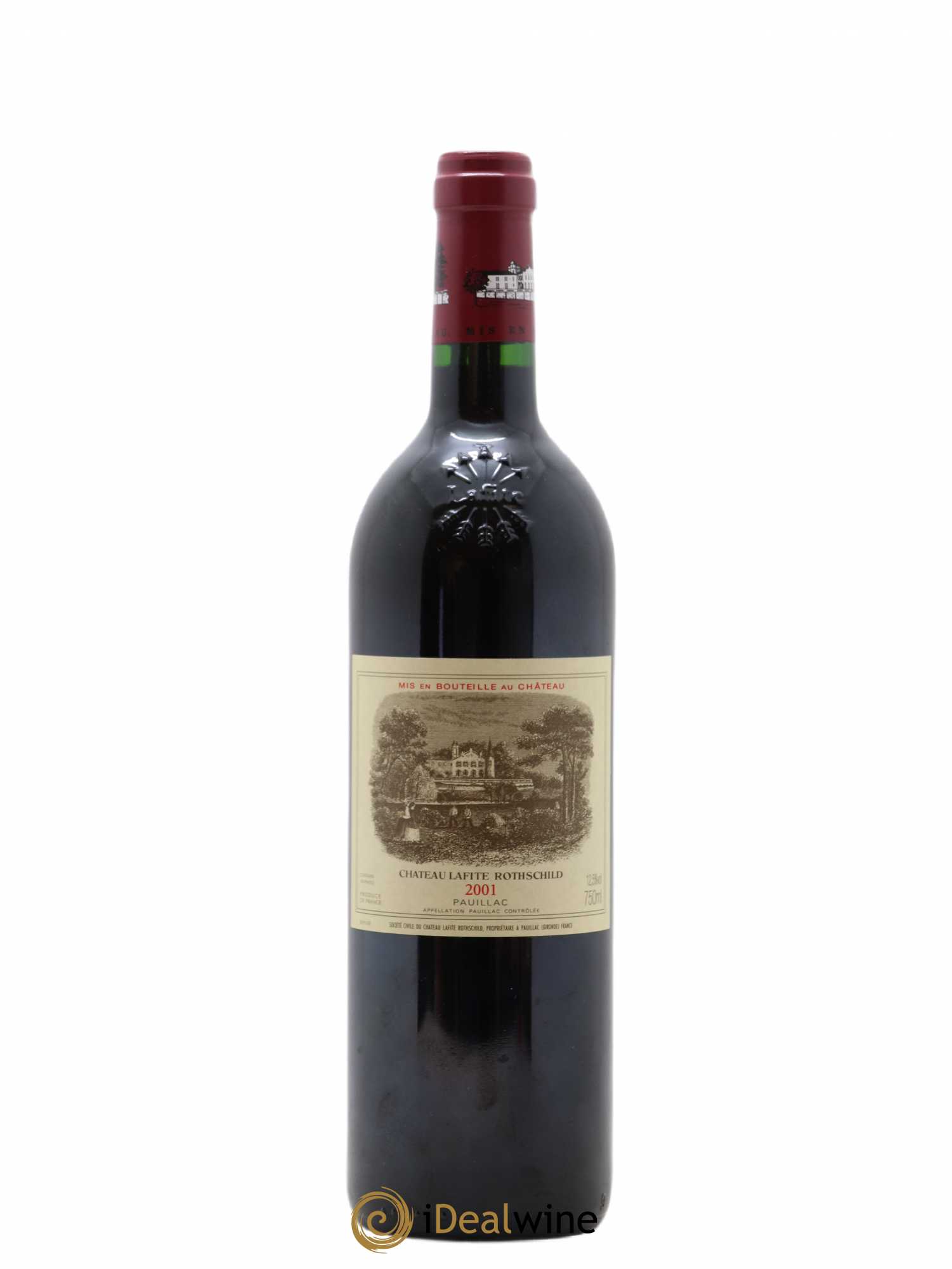 Château Lafite Rothschild 1er Grand Cru Classé 2001 - Lot de 1 bouteille - 0