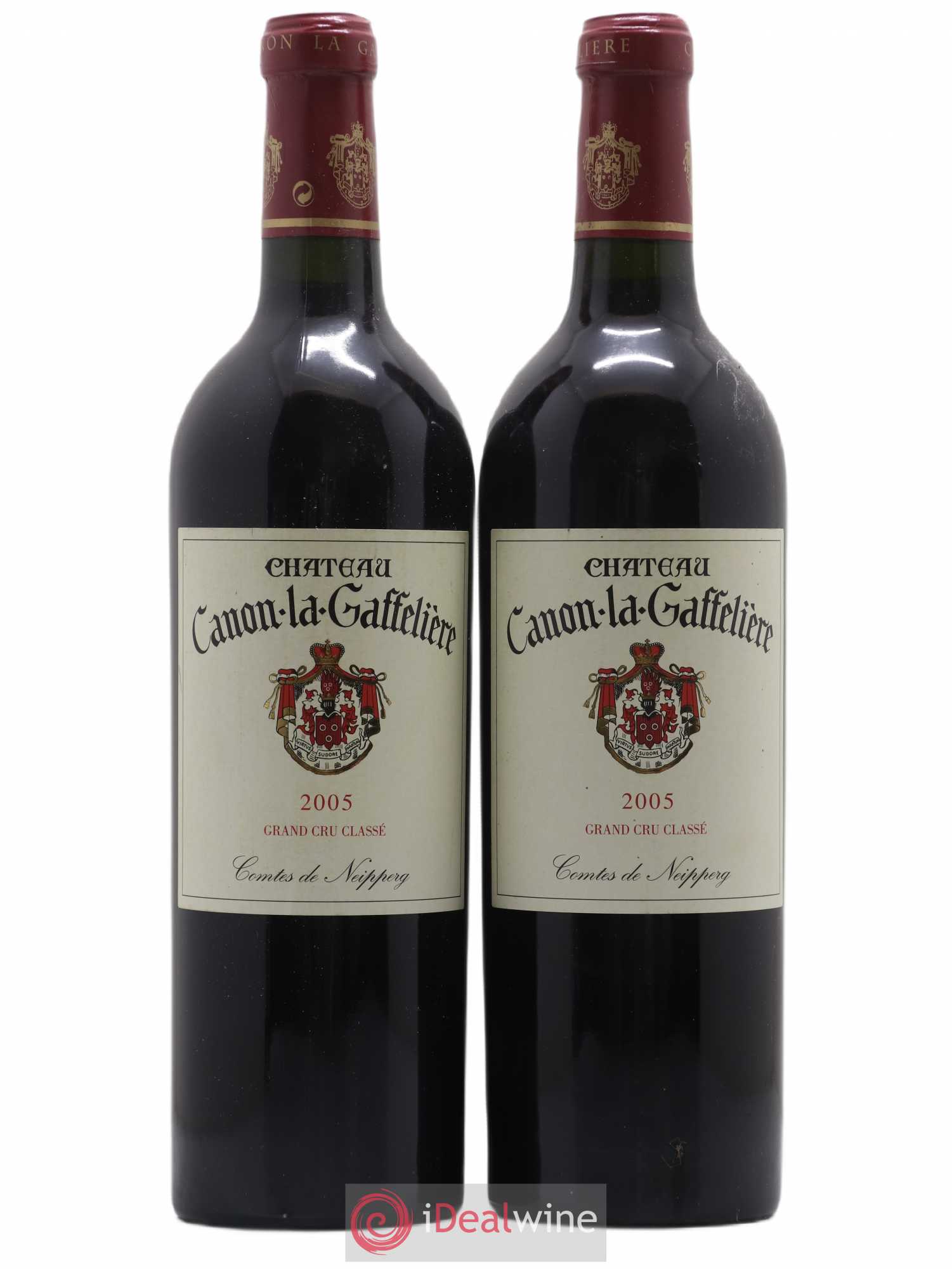 Château Canon la Gaffelière 1er Grand Cru Classé B 2005 - Lot de 2 bouteilles - 0