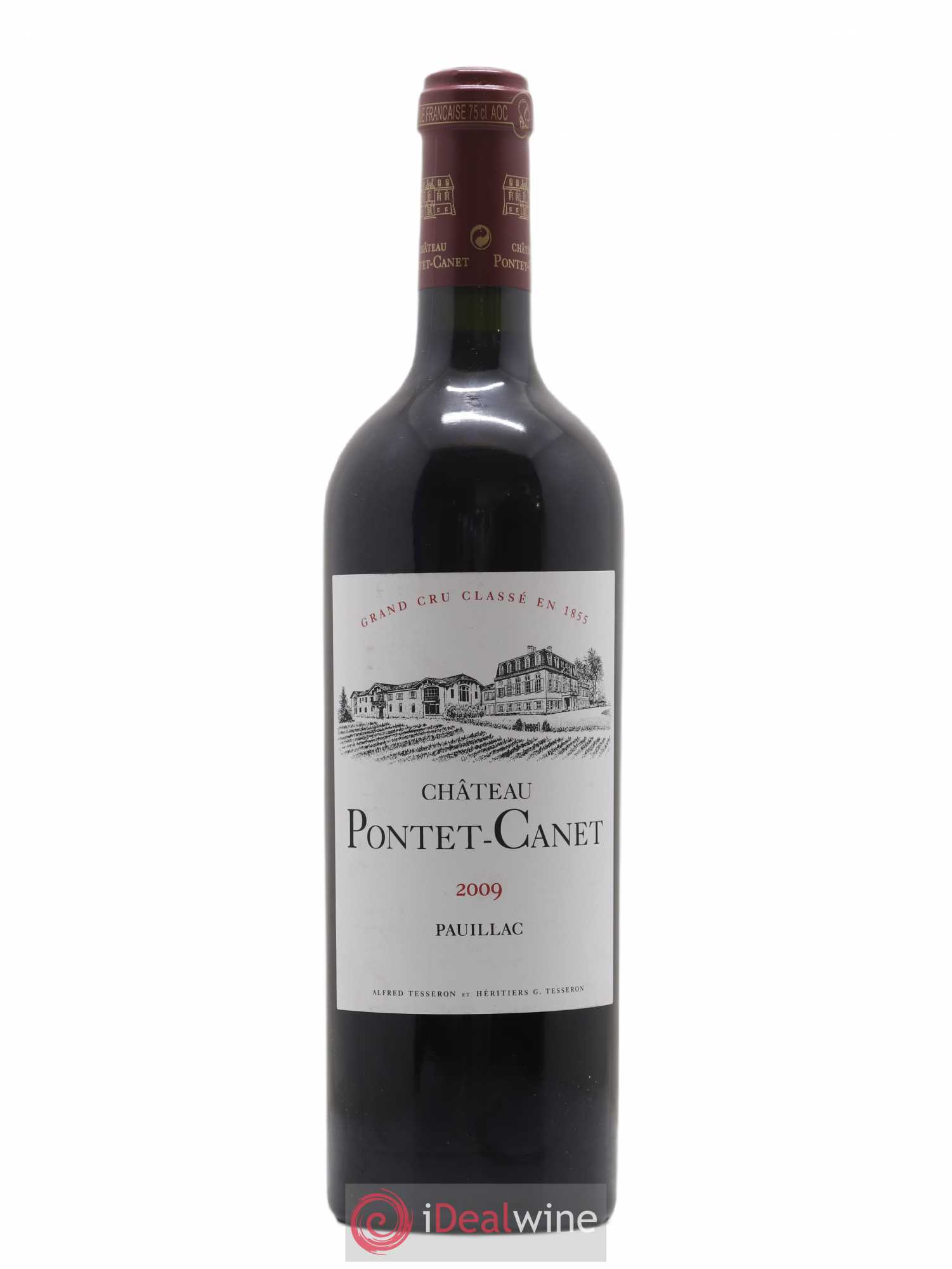 Château Pontet Canet 5ème Grand Cru Classé 2009 - Lot de 1 bouteille - 0