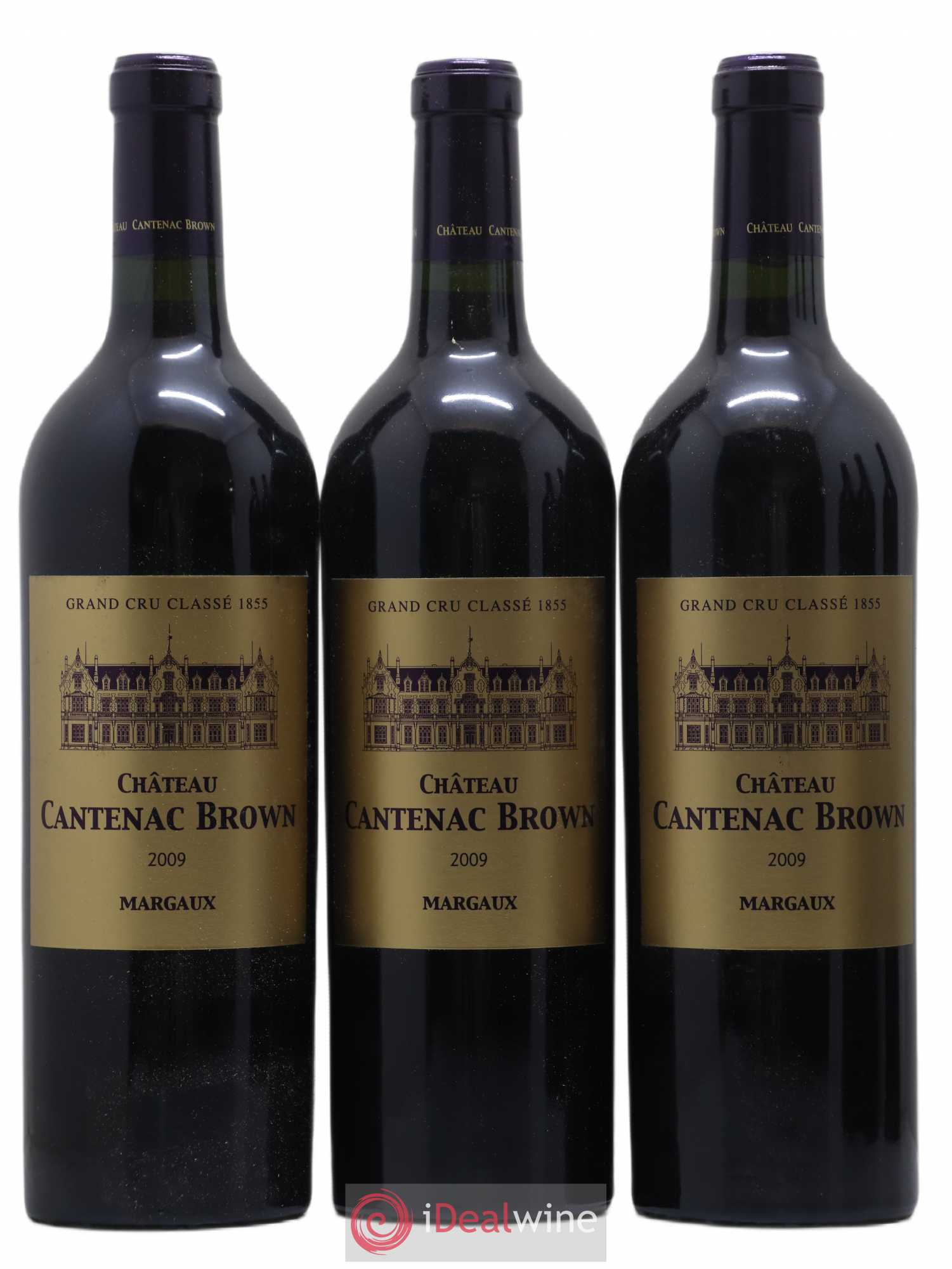 Château Cantenac Brown 3ème Grand Cru Classé 2009 - Lot de 6 bouteilles - 1
