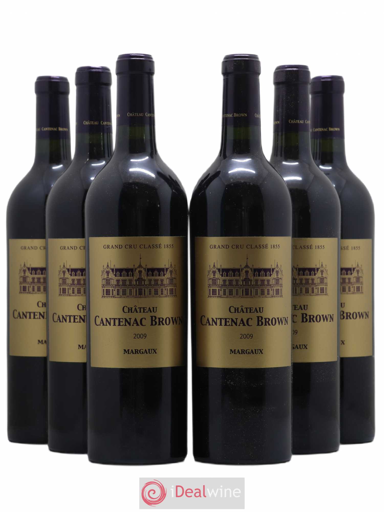 Château Cantenac Brown 3ème Grand Cru Classé 2009 - Lot de 6 bouteilles - 0