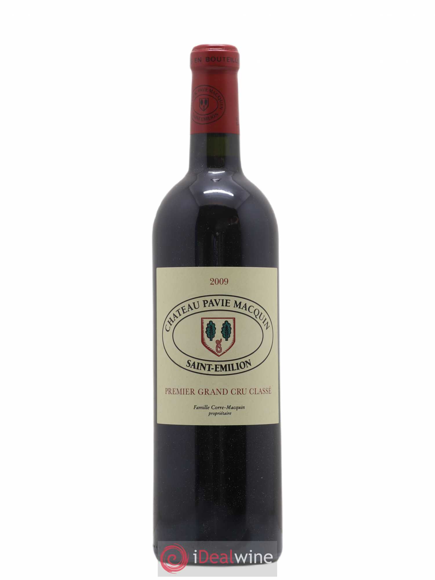 Château Pavie Macquin 1er Grand Cru Classé B 2009 - Lot de 1 bouteille - 0