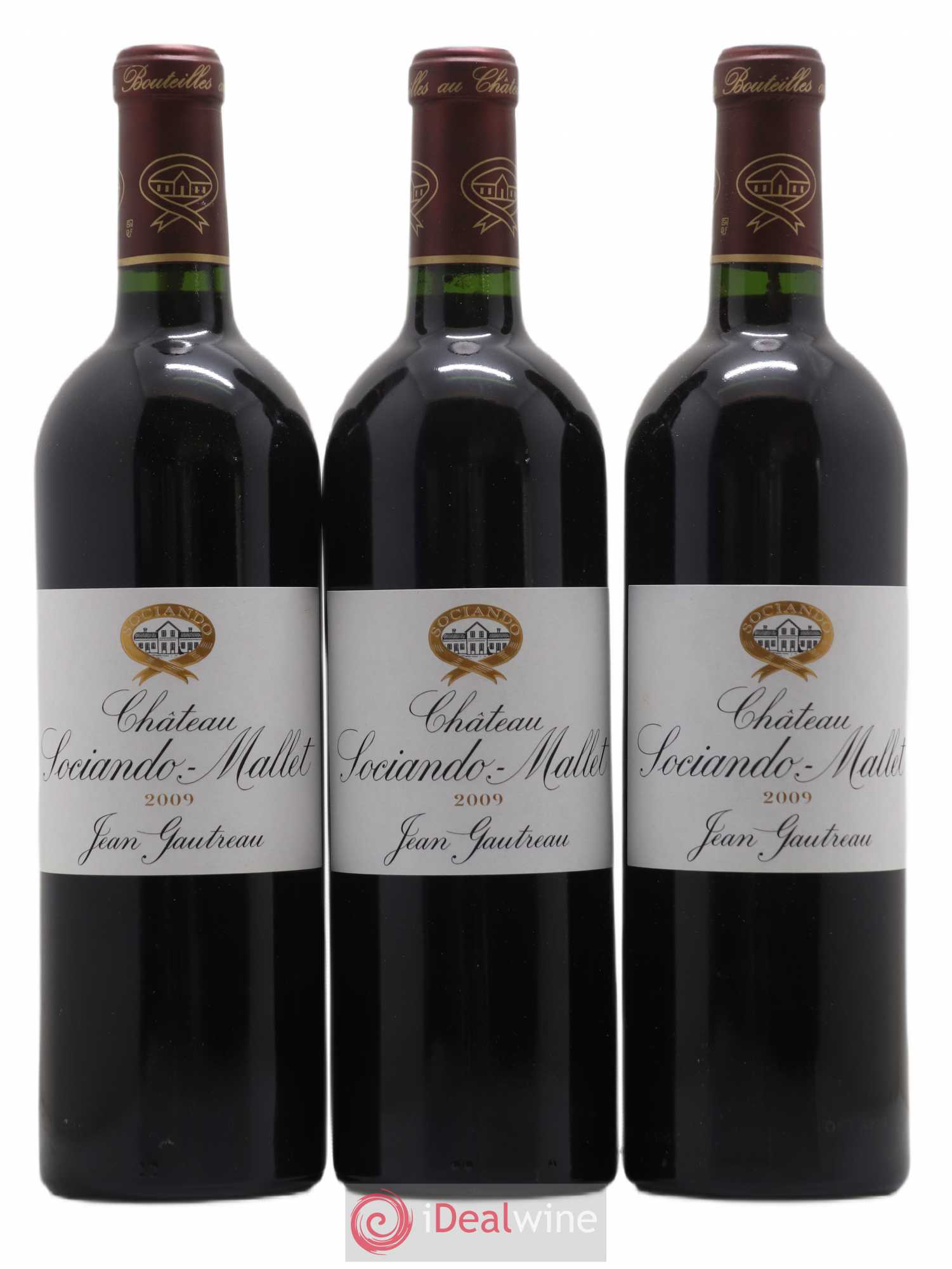 Château Sociando Mallet 2009 - Lot de 6 bouteilles - 1