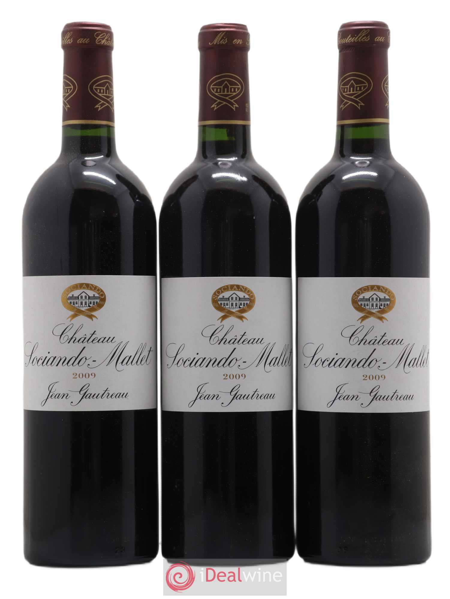 Château Sociando Mallet 2009 - Lot de 6 bouteilles - 3