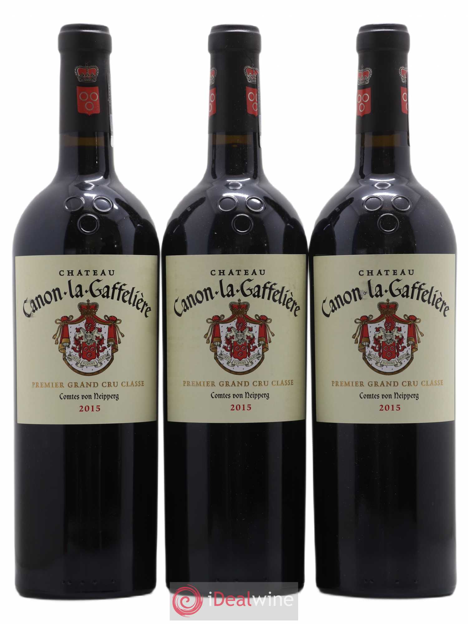 Château Canon la Gaffelière 1er Grand Cru Classé B 2015 - Lot de 3 bouteilles - 0
