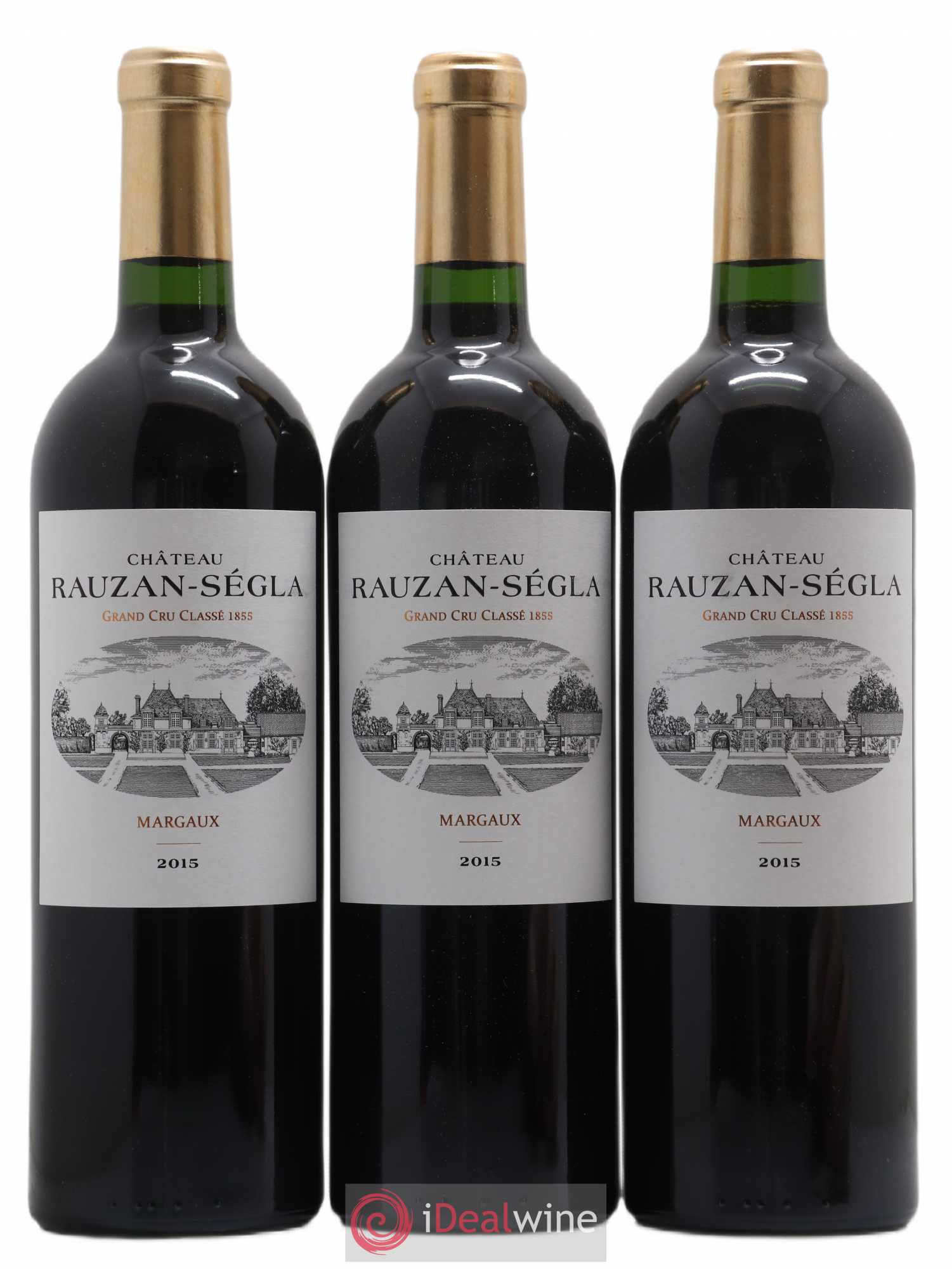 Château Rauzan Ségla Grand Cru Classé 2015 - Posten von 3 Flaschen - 0
