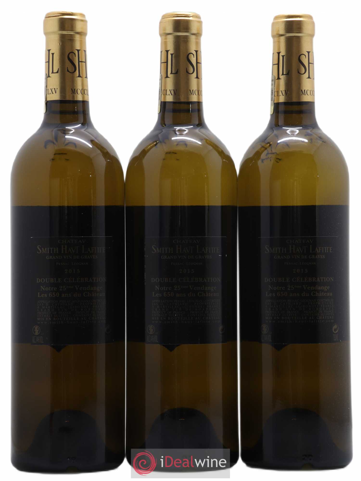 Château Smith Haut Lafitte 2015 - Lot de 3 bouteilles - 1
