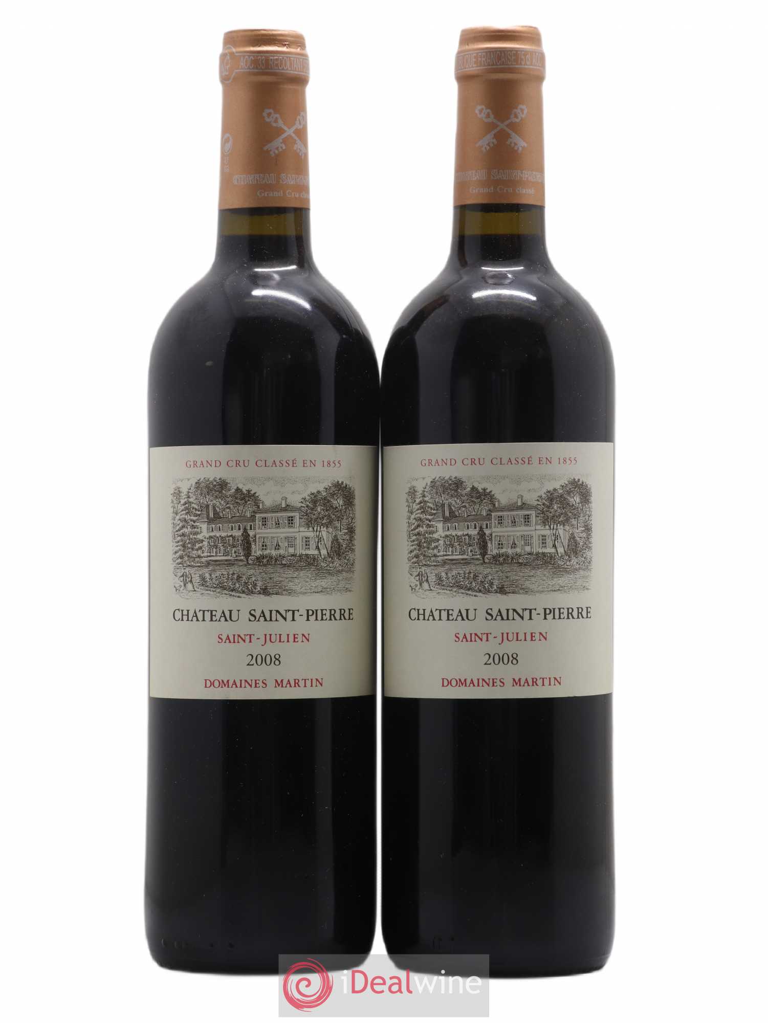 Château Saint-Pierre 2008 - Lot de 2 bouteilles - 0