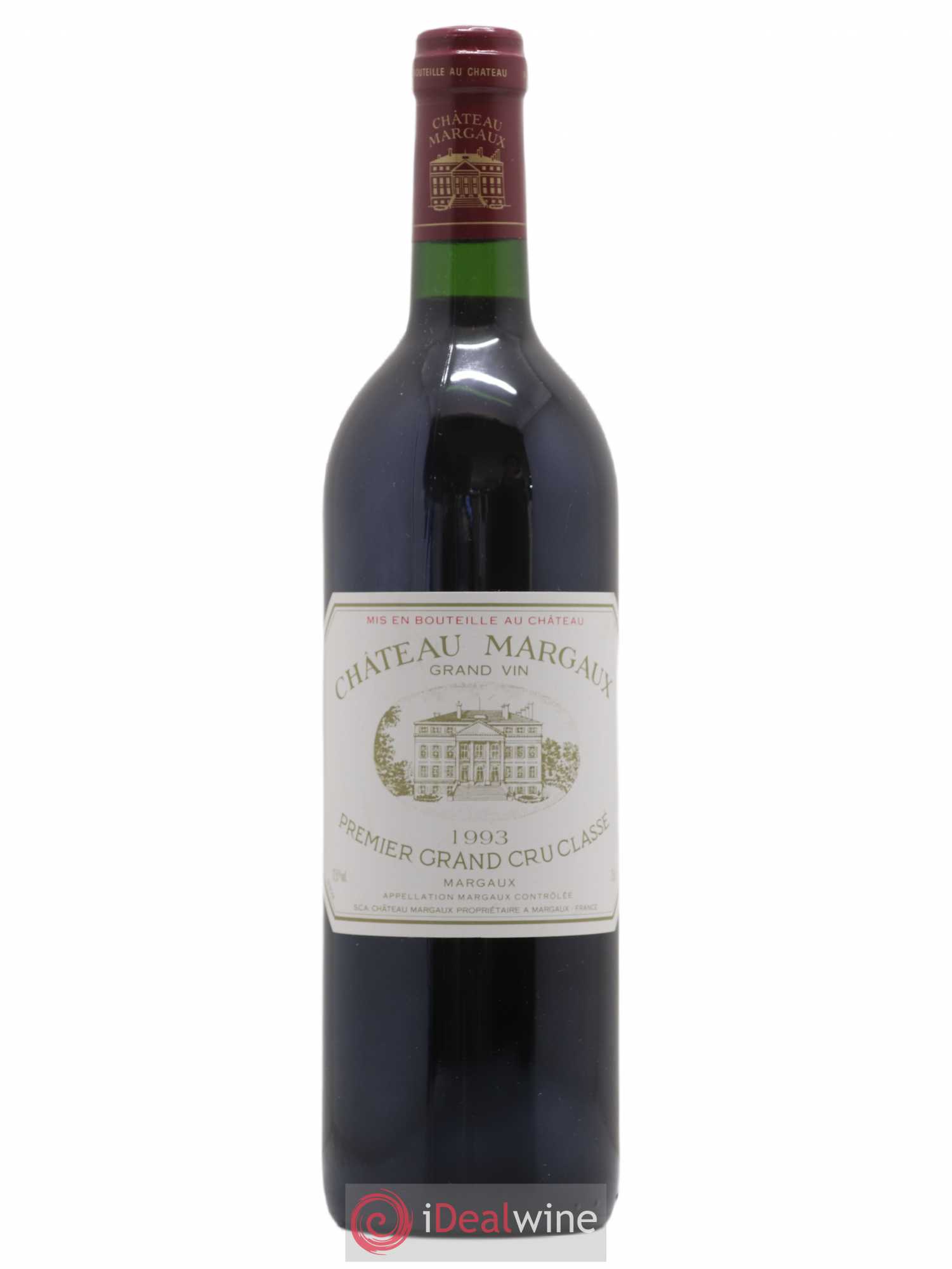 Château Margaux 1er Grand Cru Classé 1993 - Lot de 1 bouteille - 0