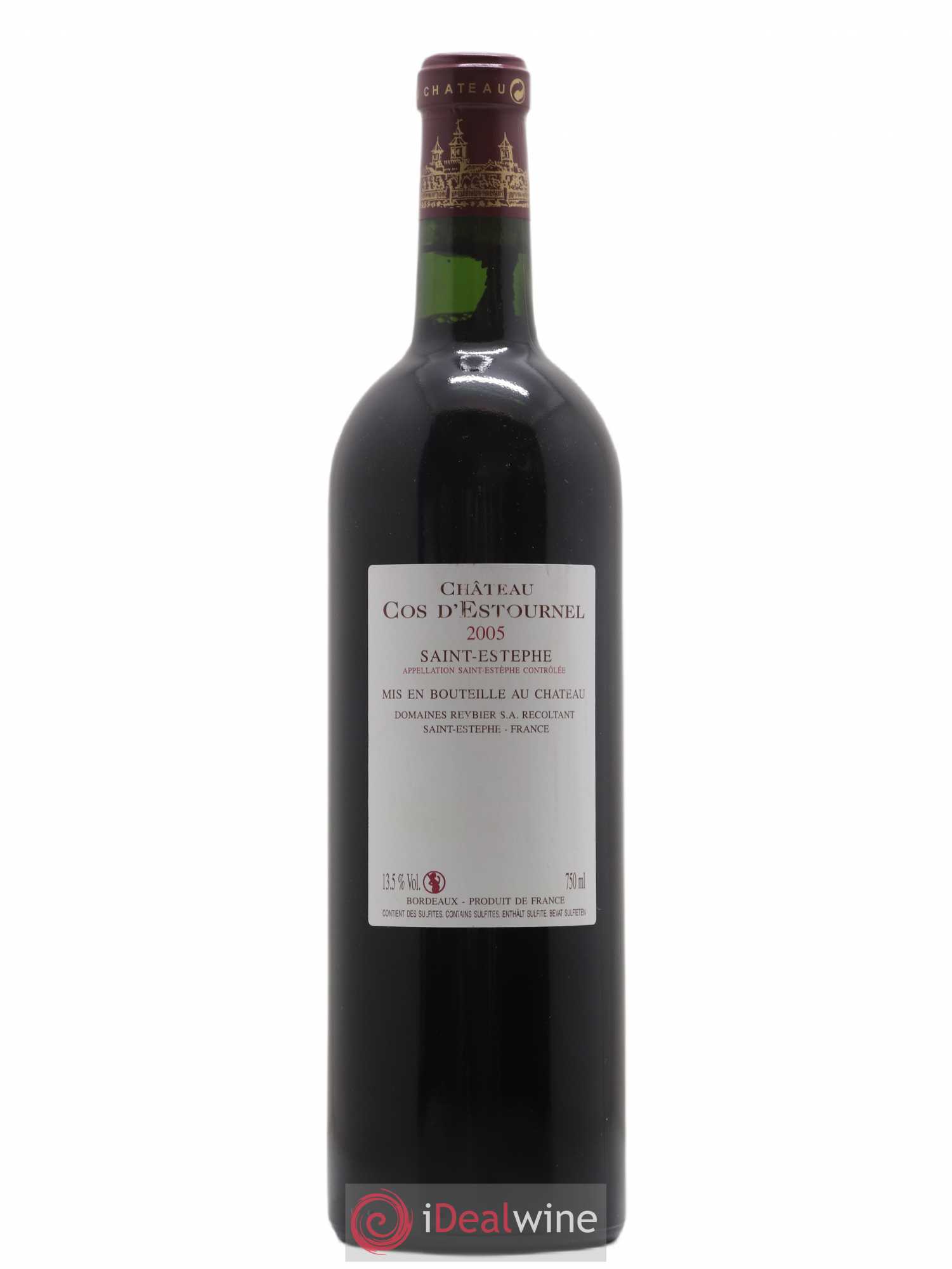 Cos d'Estournel 2ème Grand Cru Classé 2005 - Lot de 1 bouteille - 1