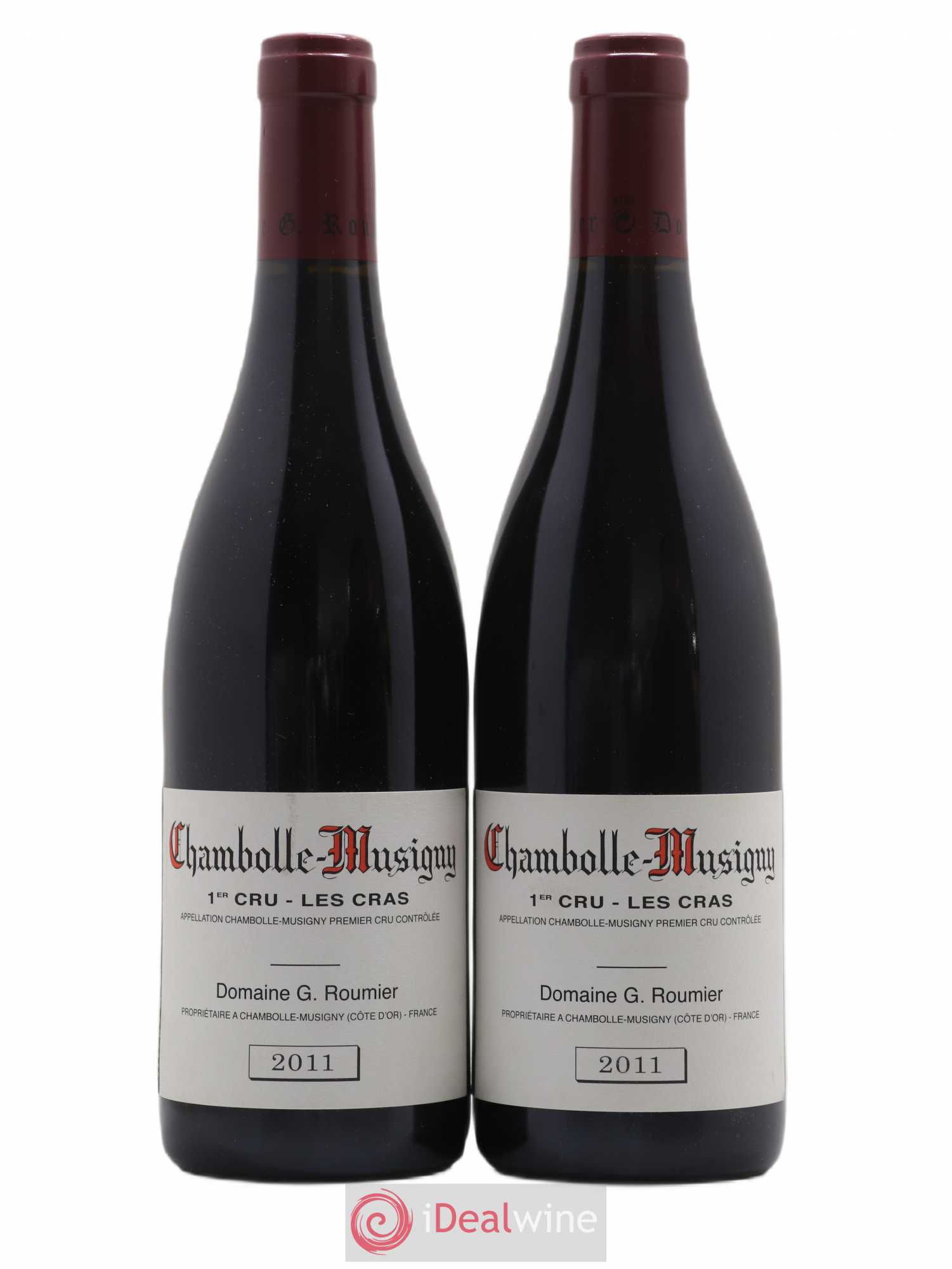 Chambolle-Musigny 1er Cru Les Cras Georges Roumier (Domaine) 2011 - Lot de 2 bouteilles - 0