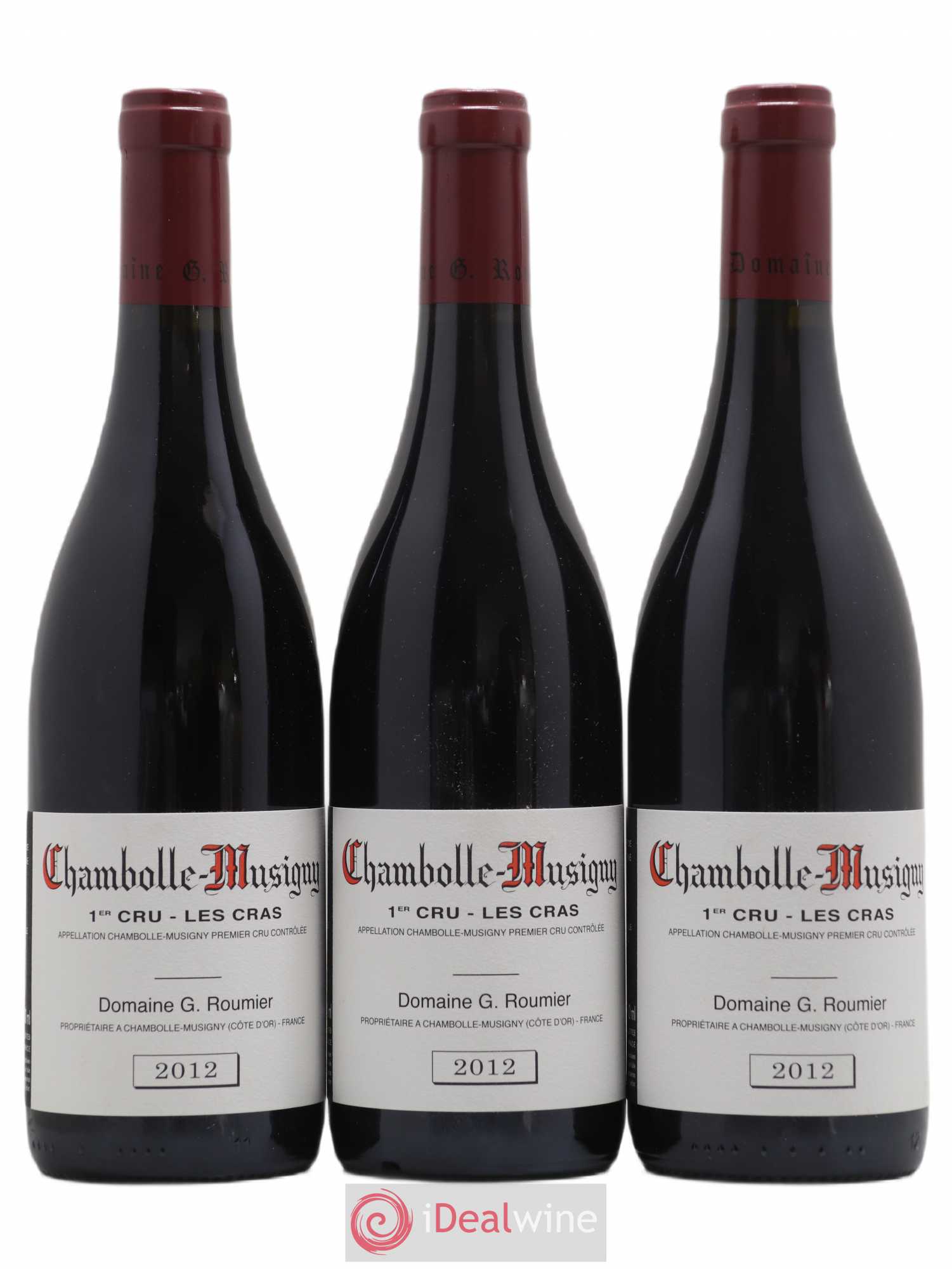 Chambolle-Musigny 1er Cru Les Cras Georges Roumier (Domaine) 2012 - Lot de 3 bouteilles - 0