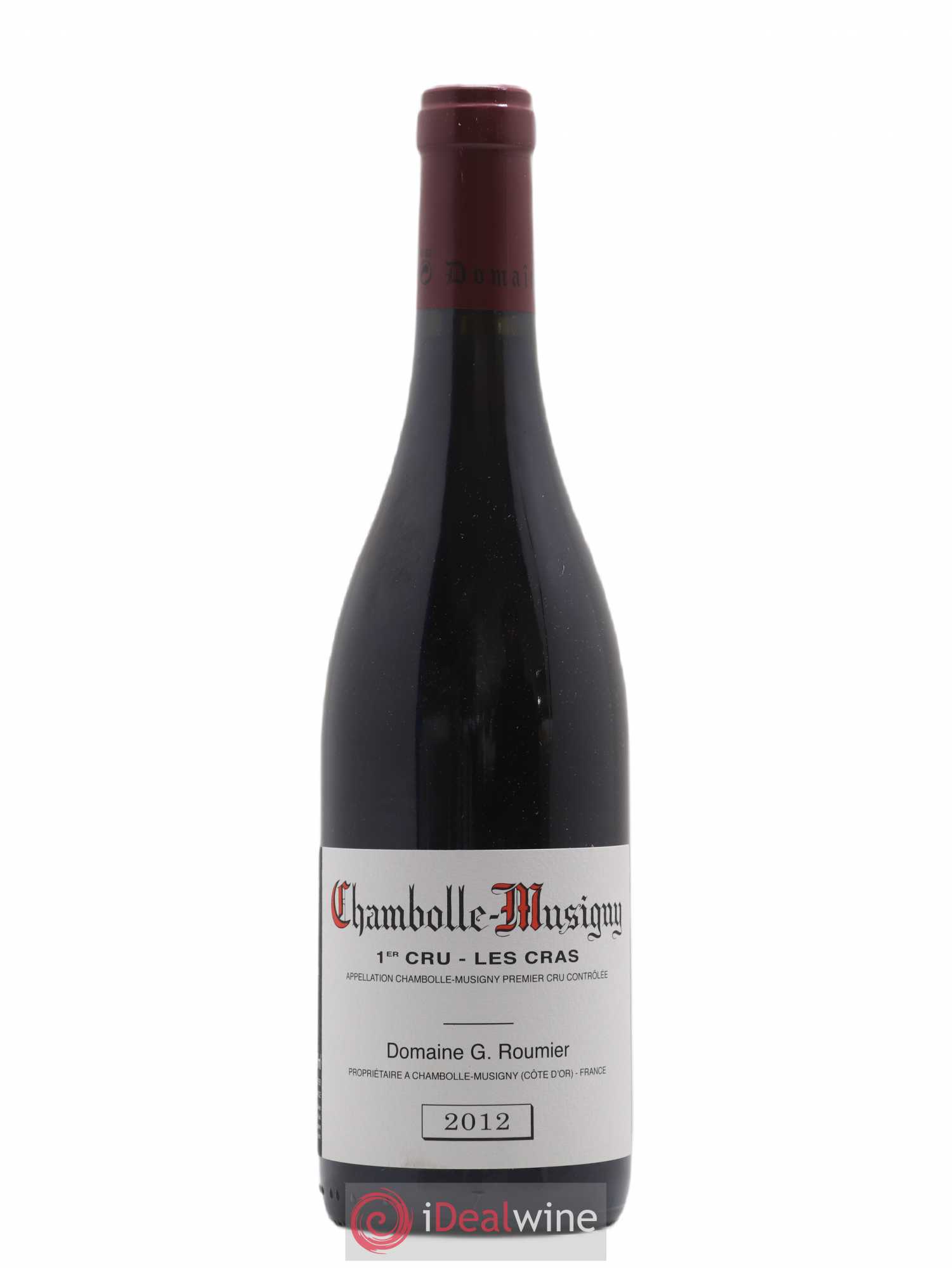 Chambolle-Musigny 1er Cru Les Cras Georges Roumier (Domaine) 2012 - Lot de 1 bouteille - 0