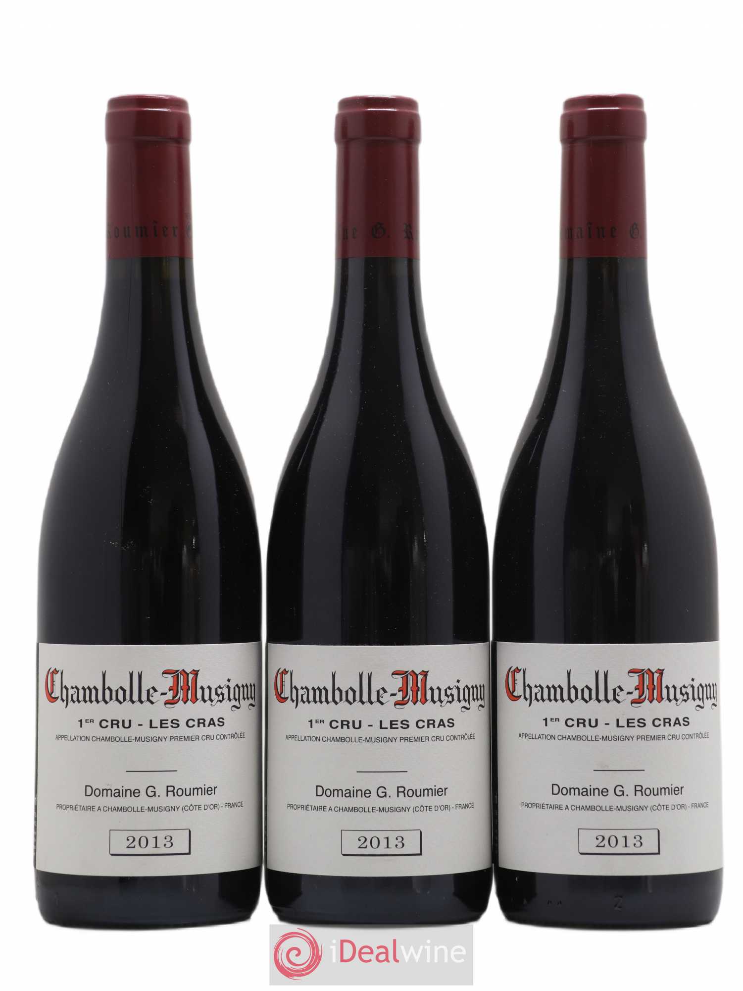 Chambolle-Musigny 1er Cru Les Cras Georges Roumier (Domaine) 2013 - Lot de 3 bouteilles - 0