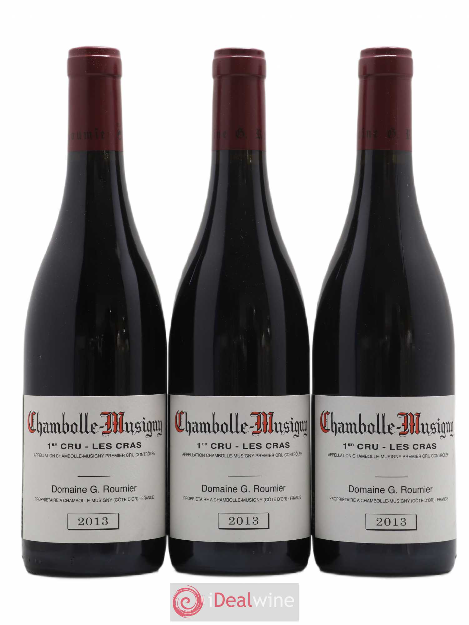 Chambolle-Musigny 1er Cru Les Cras Georges Roumier (Domaine) 2013 - Lot de 3 bouteilles - 0