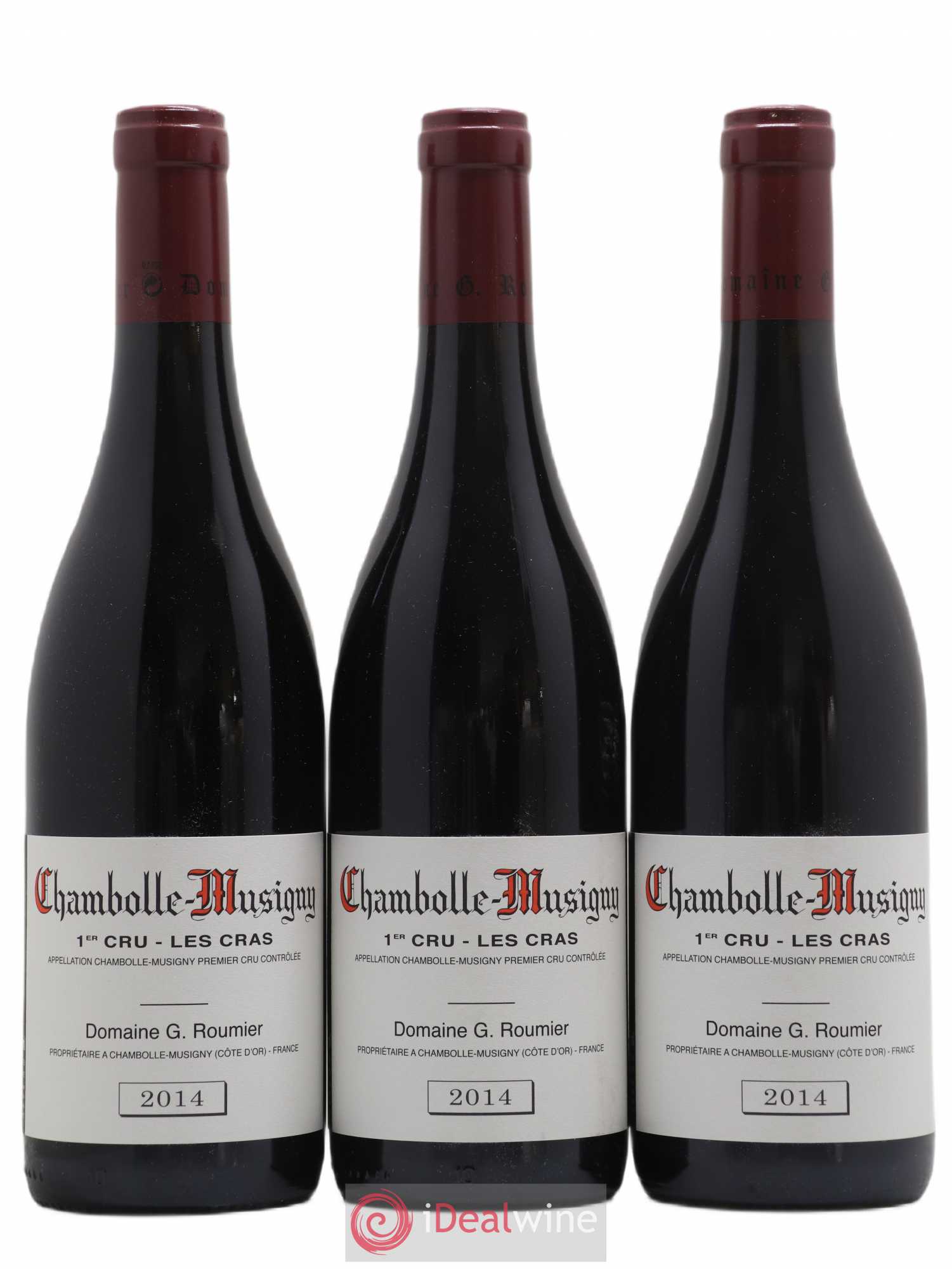 Chambolle-Musigny 1er Cru Les Cras Georges Roumier (Domaine) 2014 - Lot de 3 bouteilles - 0